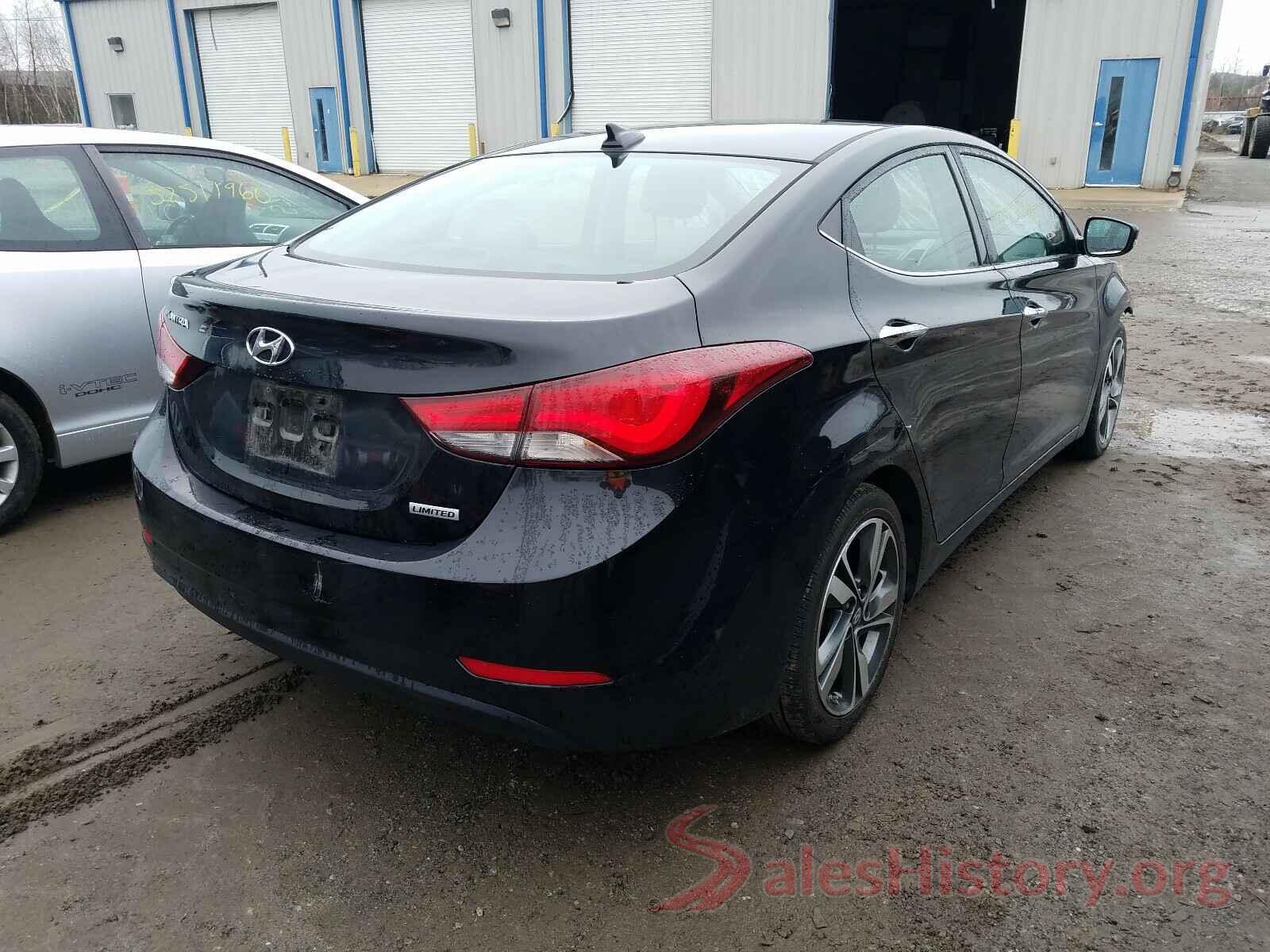 KMHDH4AEXGU618548 2016 HYUNDAI ELANTRA