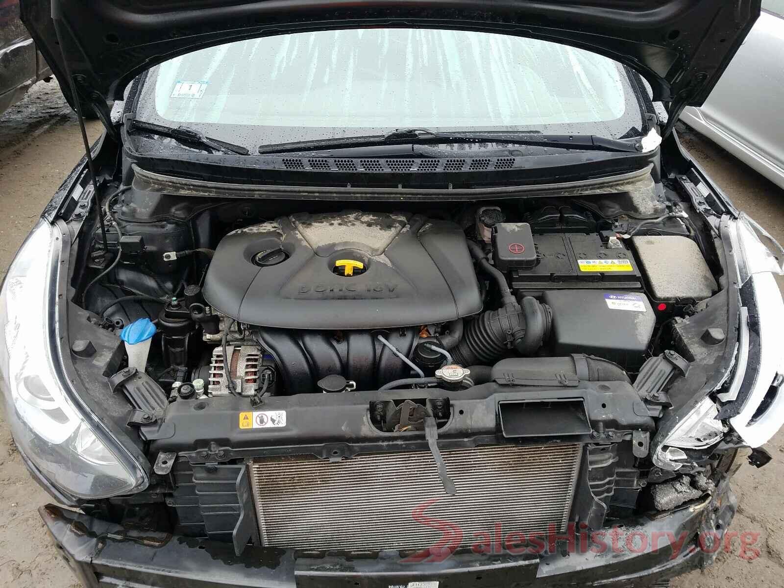 KMHDH4AEXGU618548 2016 HYUNDAI ELANTRA