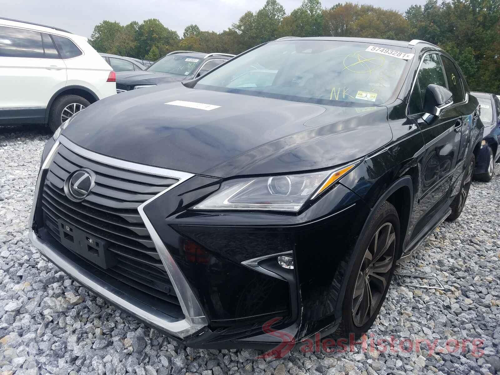 2T2BZMCA2GC029733 2016 LEXUS RX350