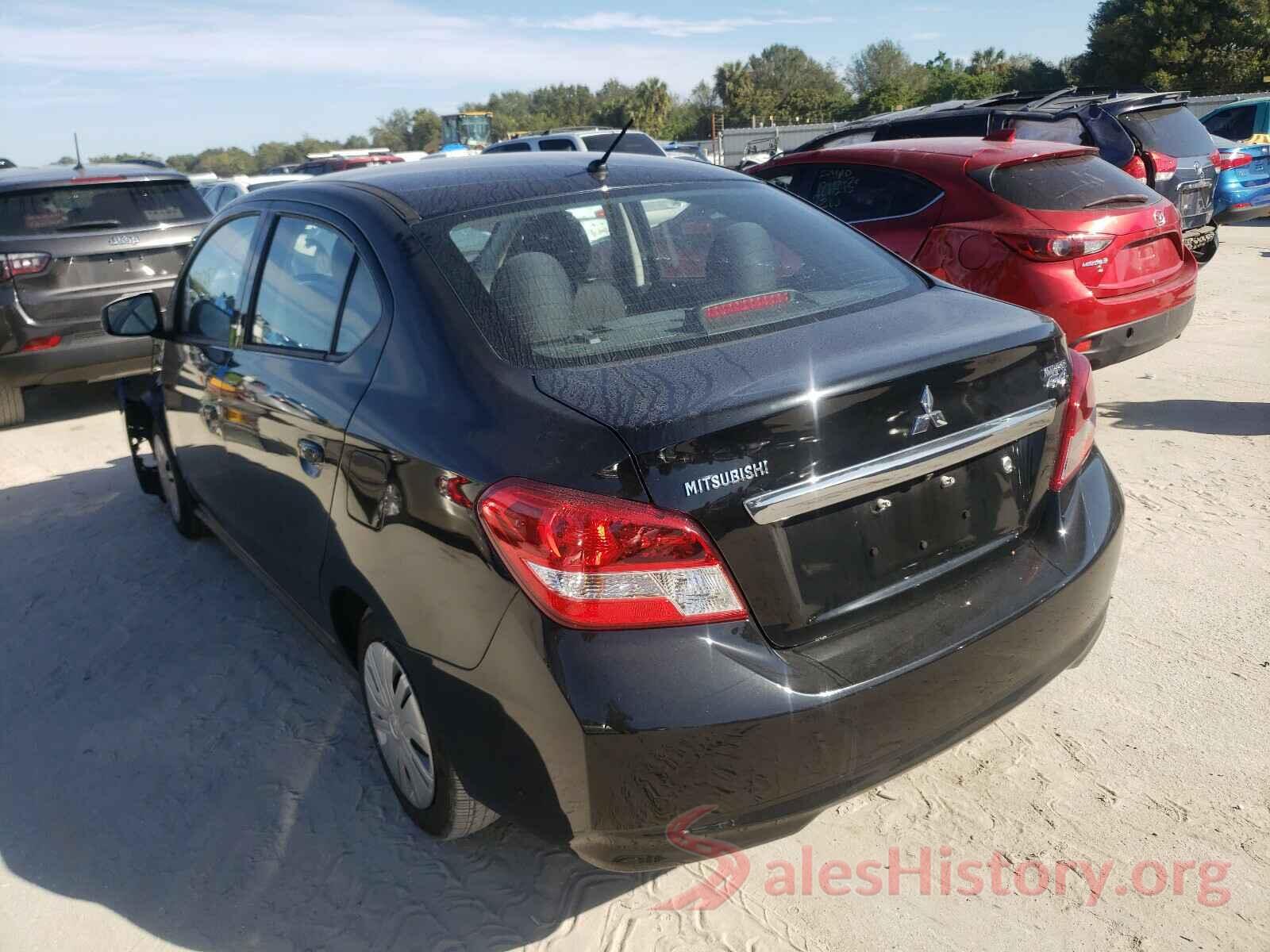 ML32F3FJXKHF11508 2019 MITSUBISHI MIRAGE