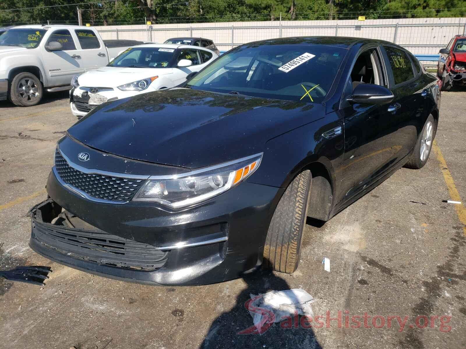 5XXGT4L35GG008624 2016 KIA OPTIMA