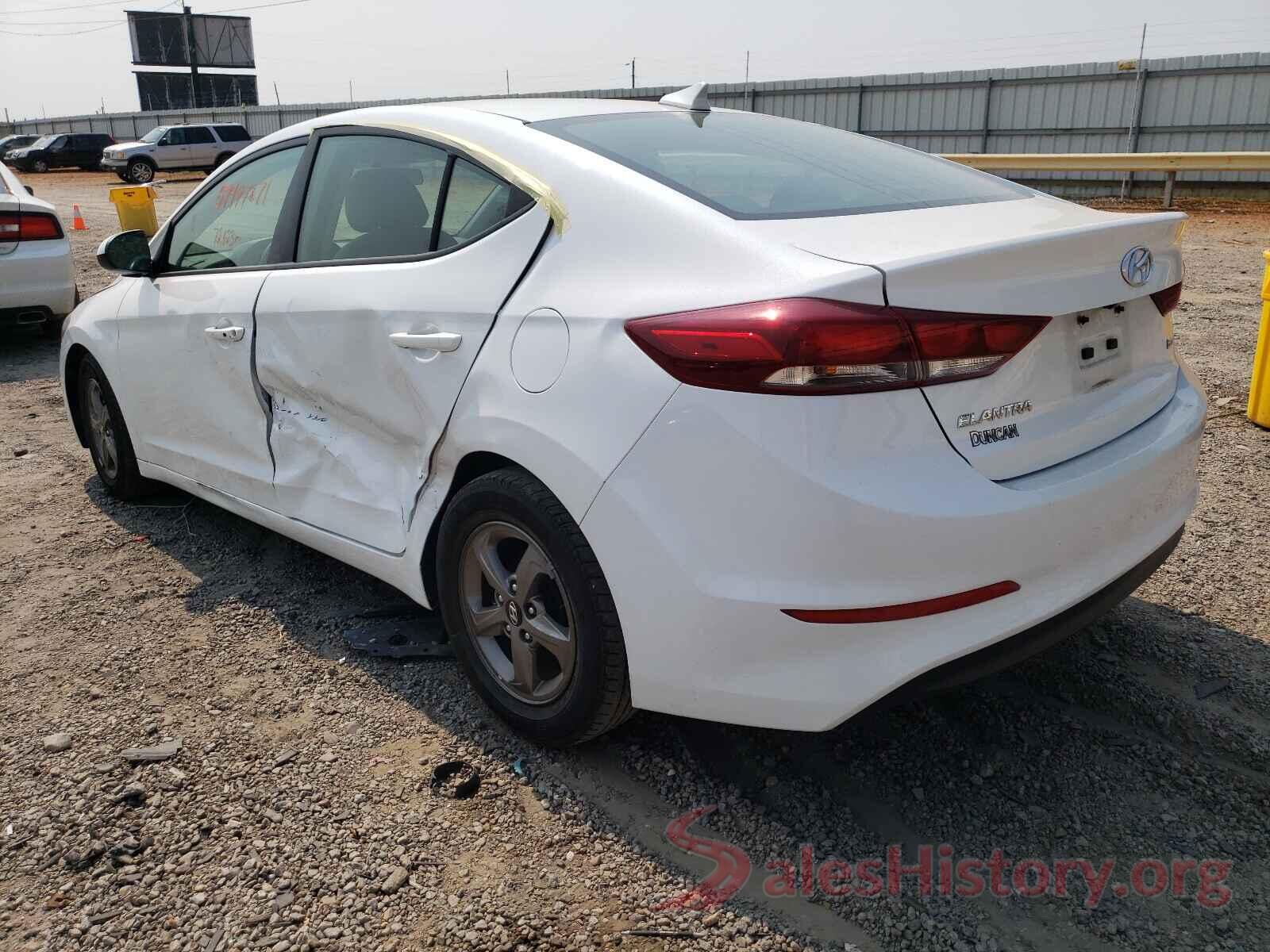 5NPD94LA6HH095892 2017 HYUNDAI ELANTRA