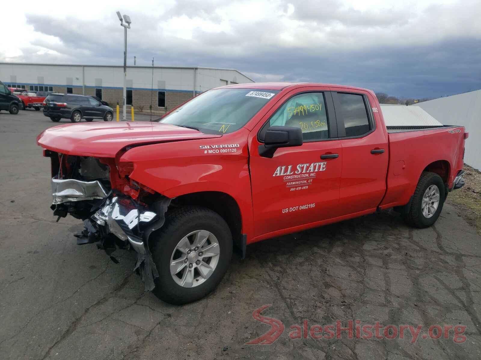 1GCRYAEH0KZ331521 2019 CHEVROLET SILVERADO