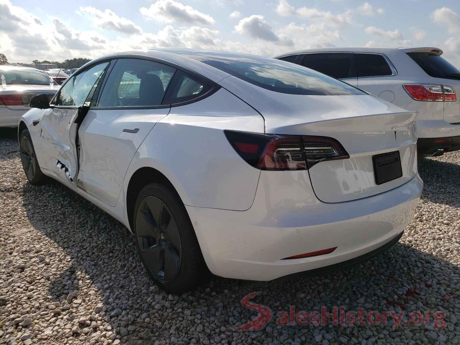 5YJ3E1EA4MF922848 2021 TESLA MODEL 3