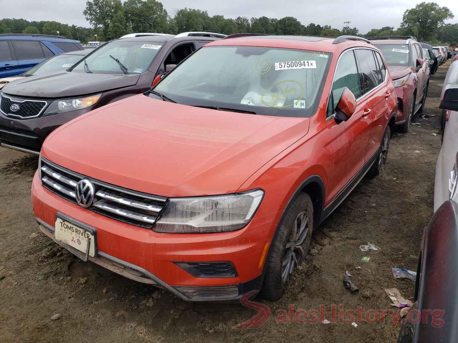 3VV2B7AX7KM136926 2019 VOLKSWAGEN TIGUAN