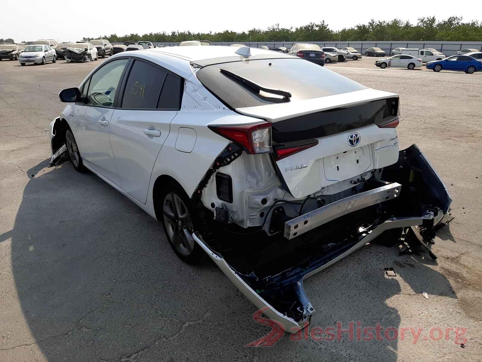 JTDKAMFUXM3132906 2021 TOYOTA PRIUS