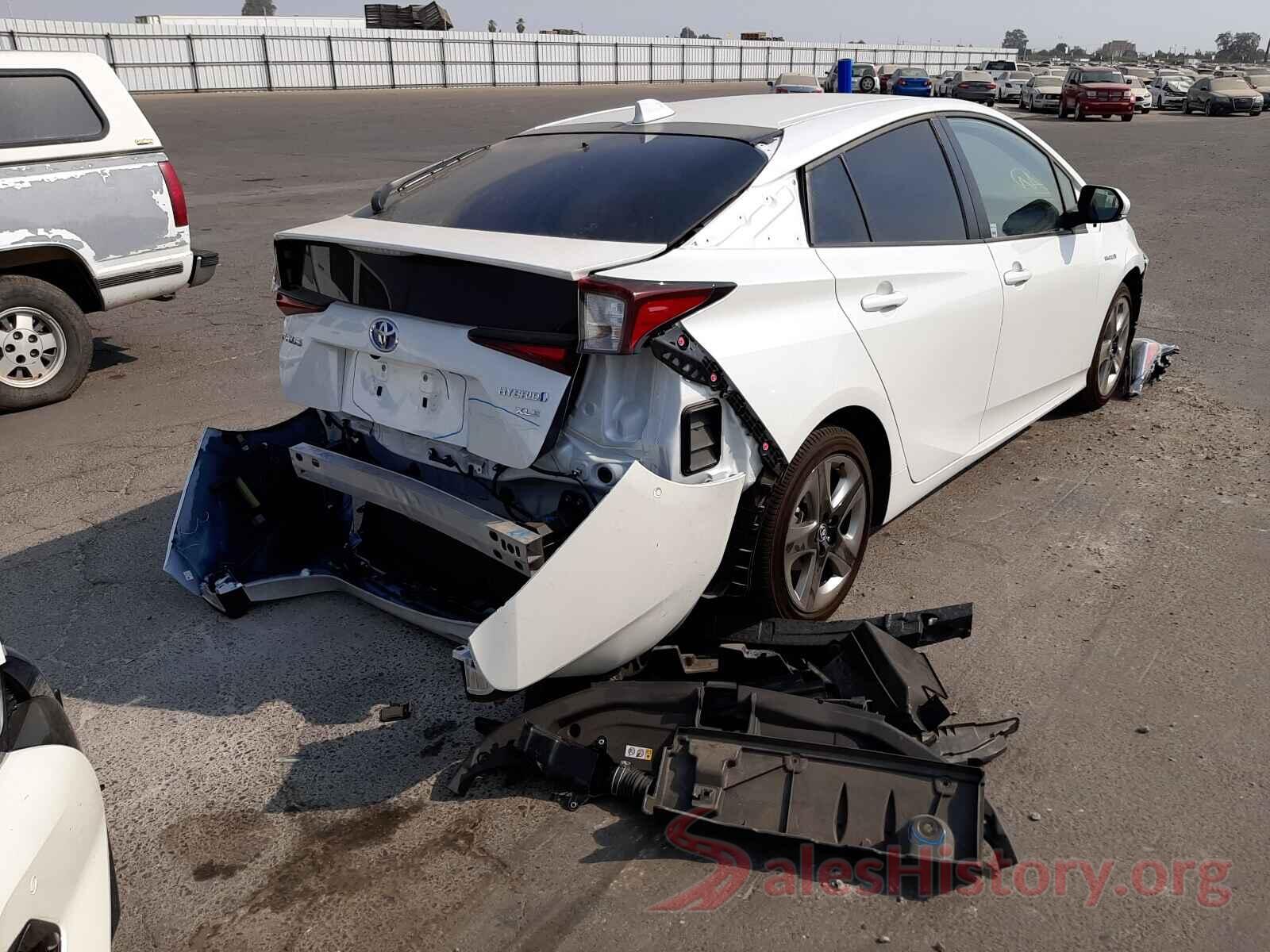 JTDKAMFUXM3132906 2021 TOYOTA PRIUS