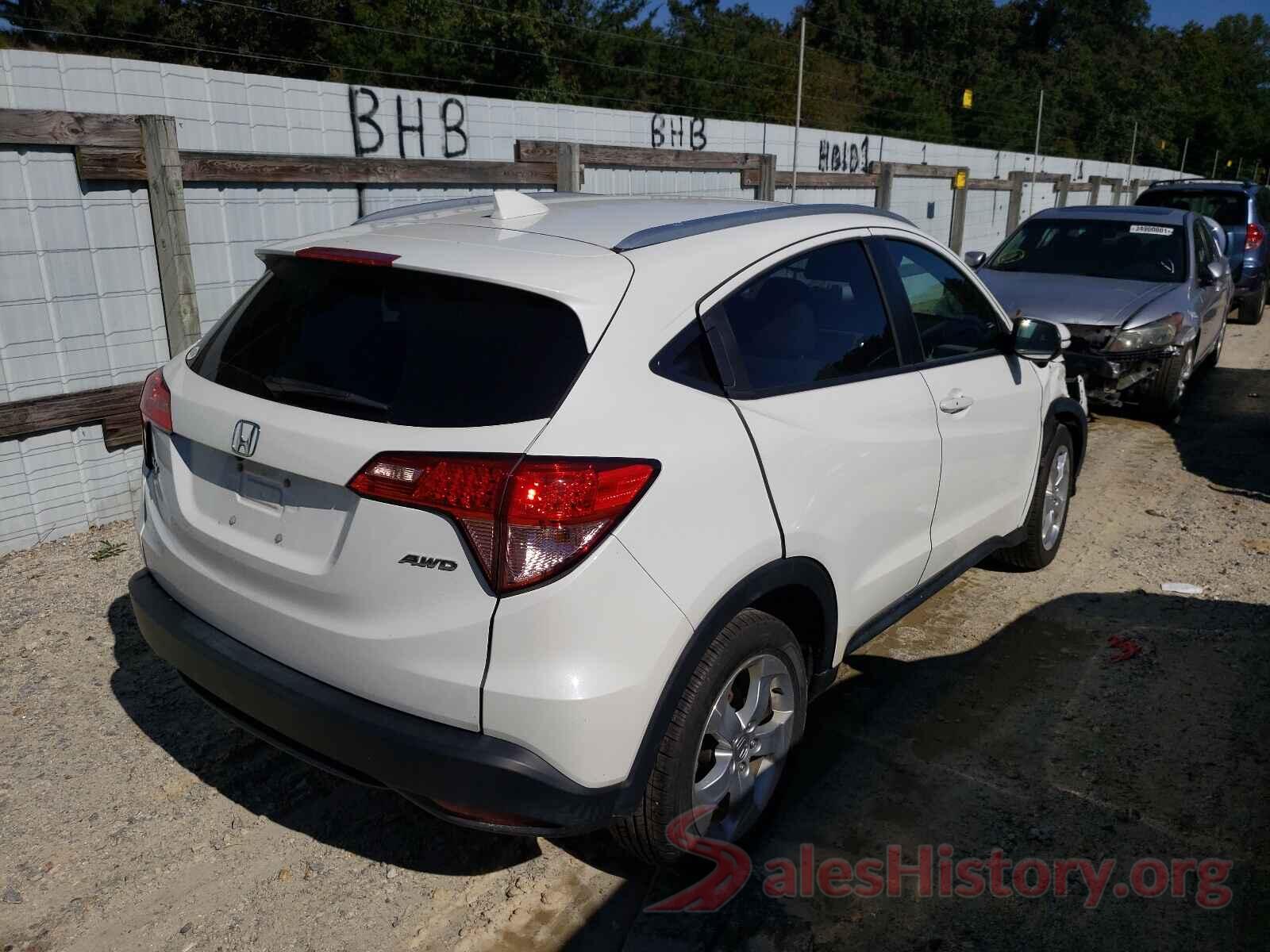 3CZRU6H76GM726799 2016 HONDA HR-V