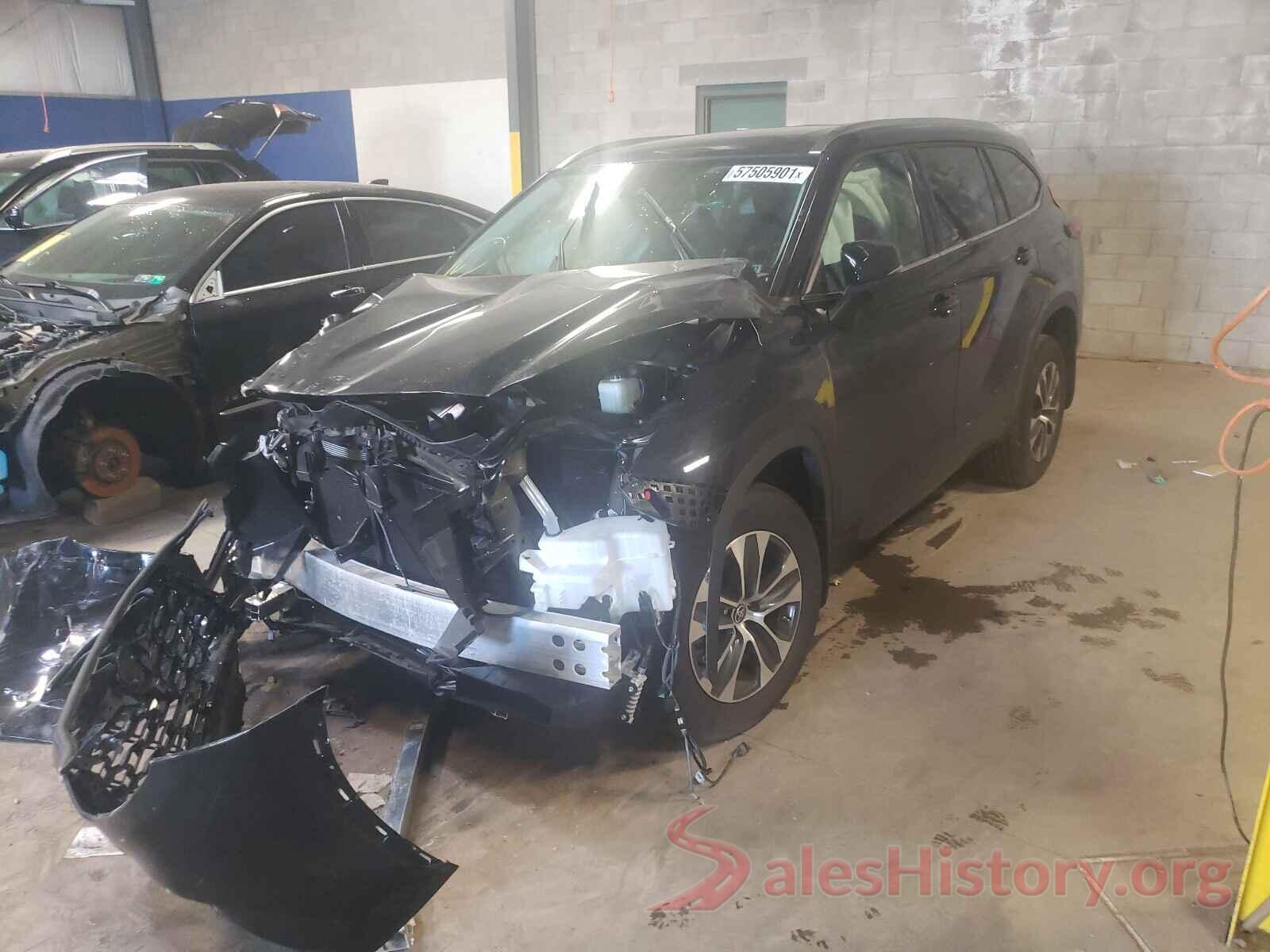 5TDHZRBH8MS528100 2021 TOYOTA HIGHLANDER