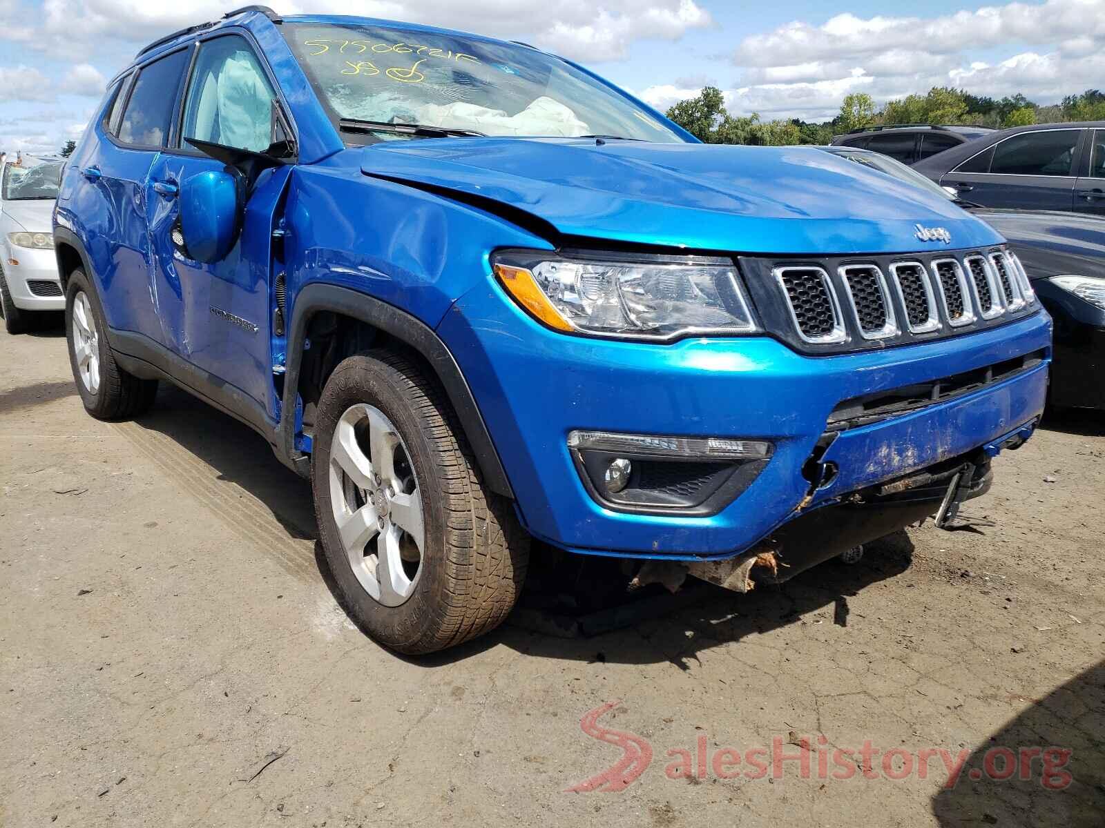 3C4NJDBBXKT648203 2019 JEEP COMPASS