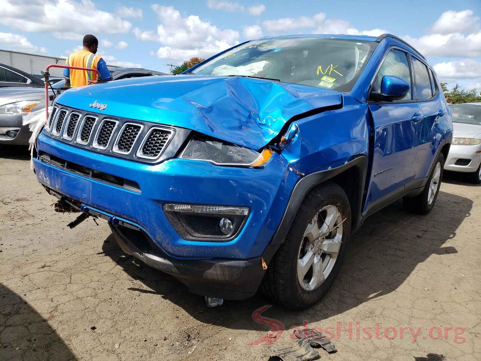 3C4NJDBBXKT648203 2019 JEEP COMPASS