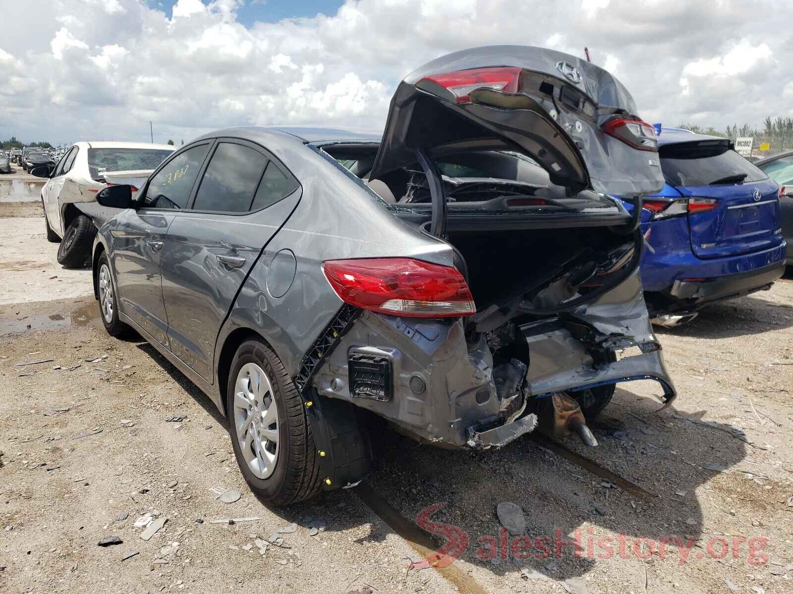 KMHD74LF1JU590557 2018 HYUNDAI ELANTRA