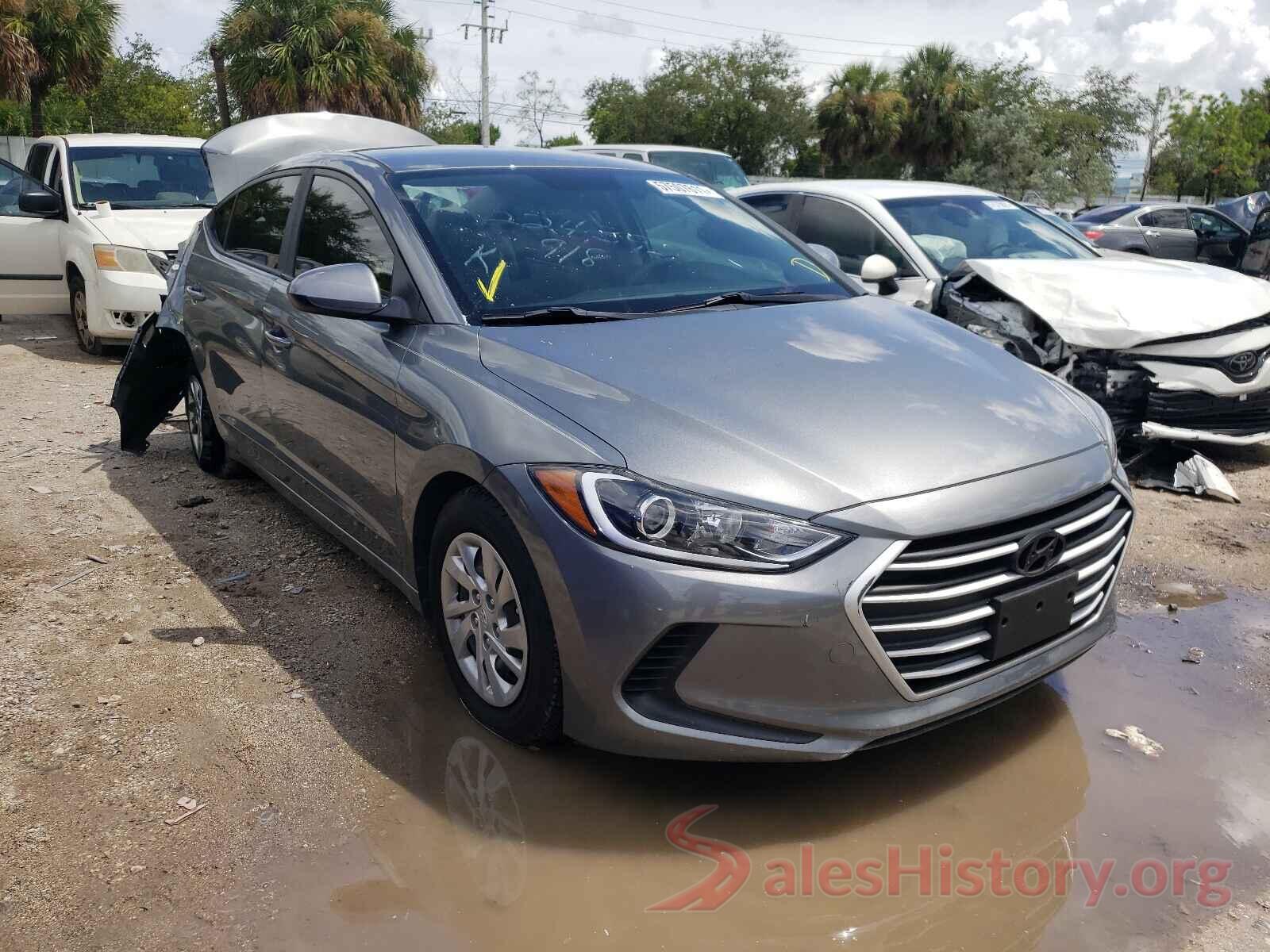 KMHD74LF1JU590557 2018 HYUNDAI ELANTRA