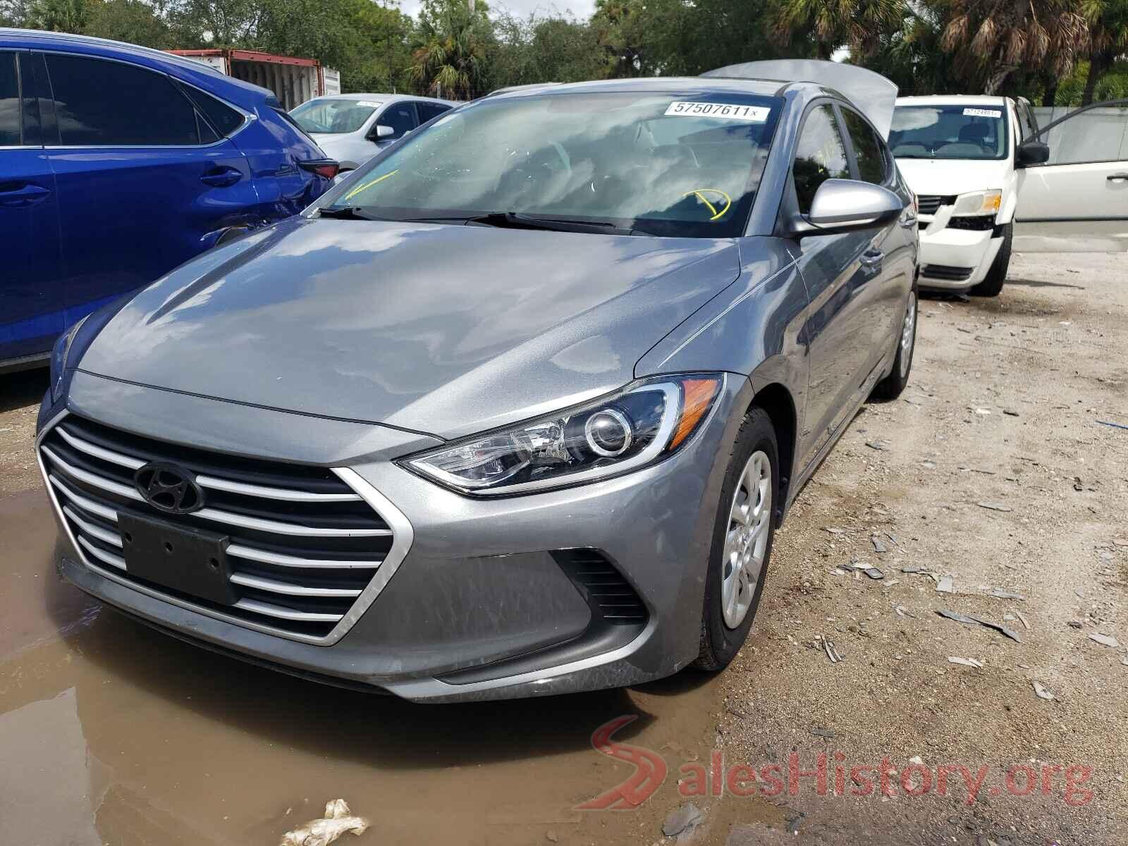 KMHD74LF1JU590557 2018 HYUNDAI ELANTRA