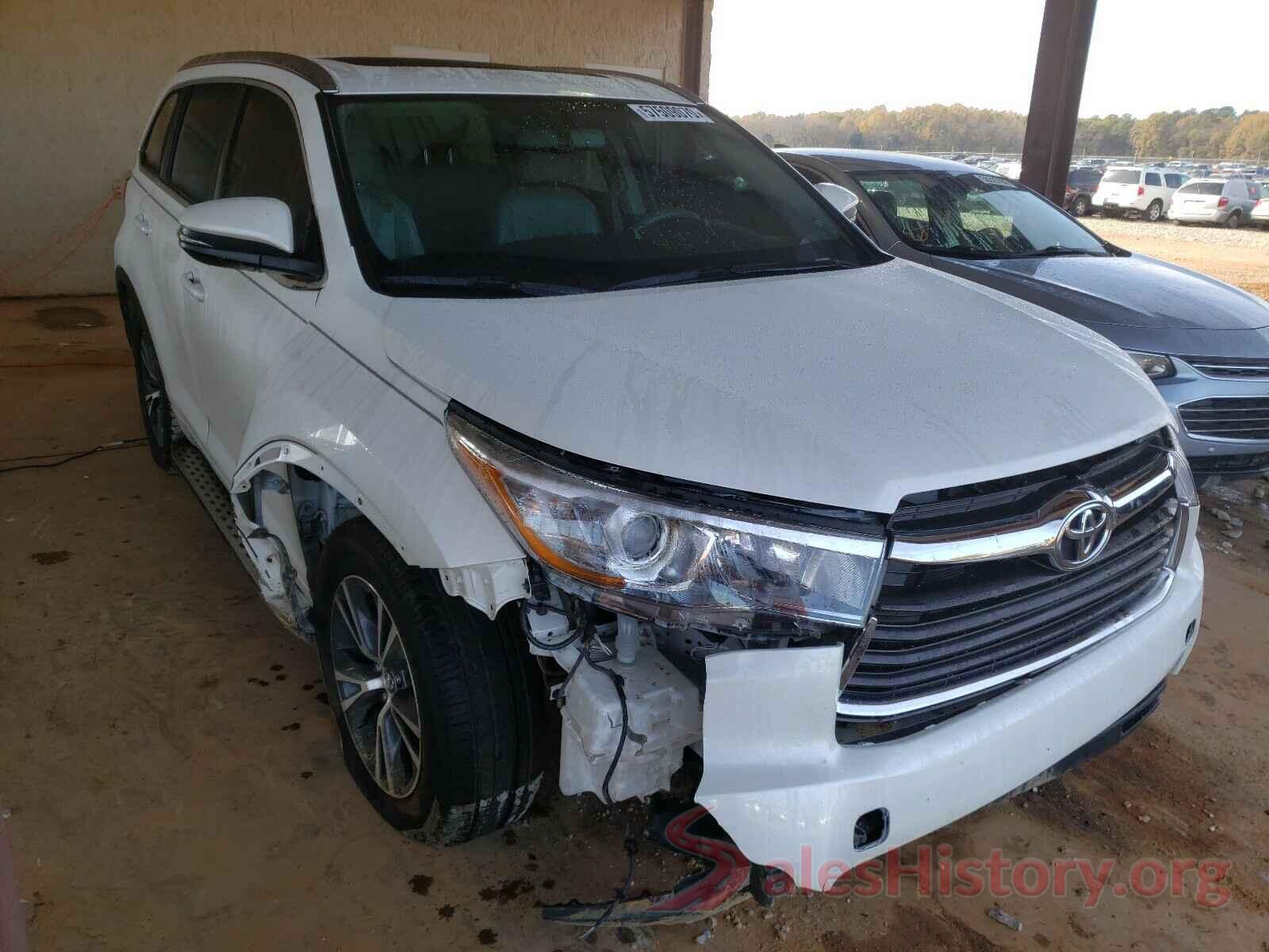 5TDKKRFH5GS153145 2016 TOYOTA HIGHLANDER