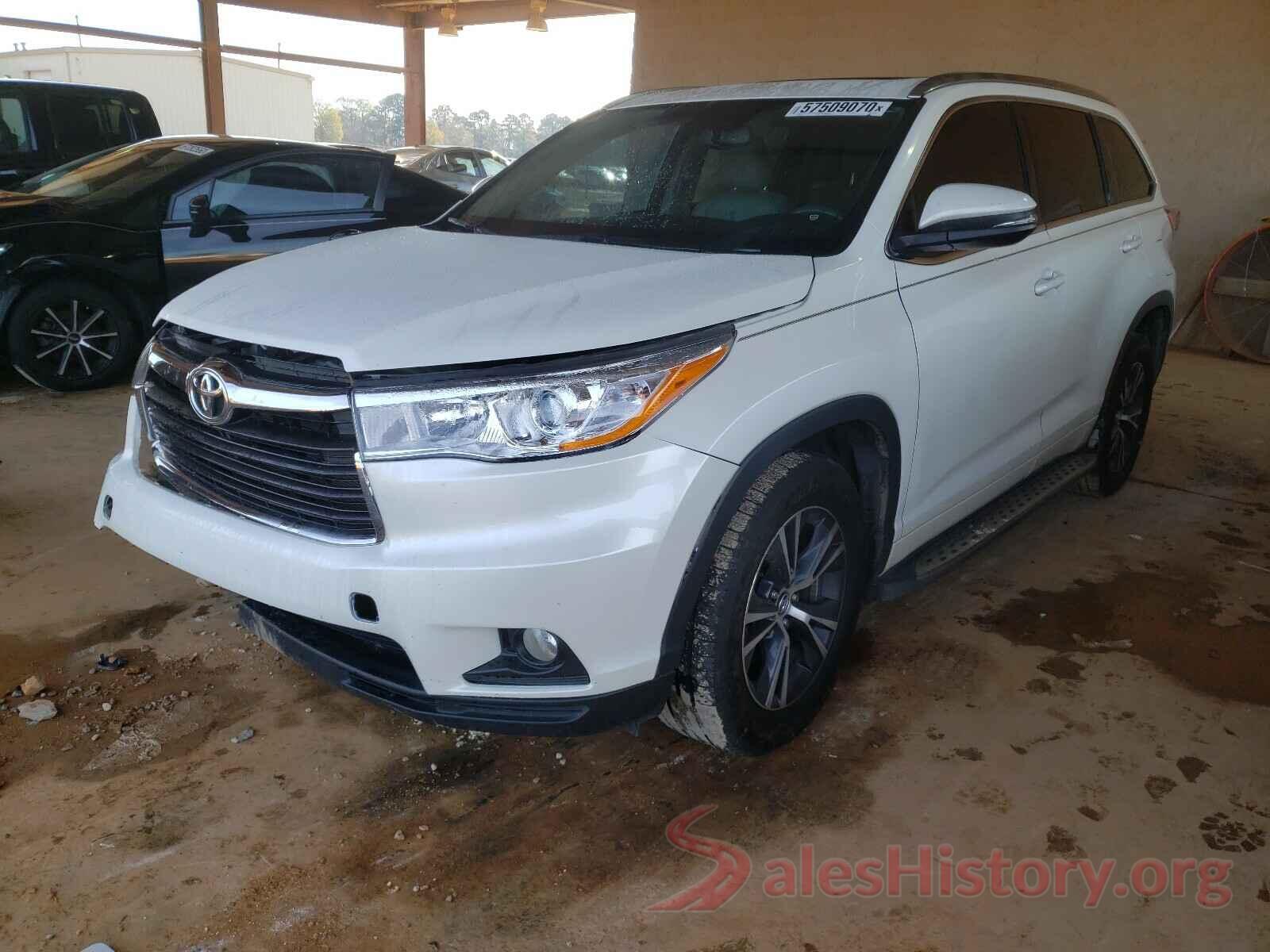 5TDKKRFH5GS153145 2016 TOYOTA HIGHLANDER