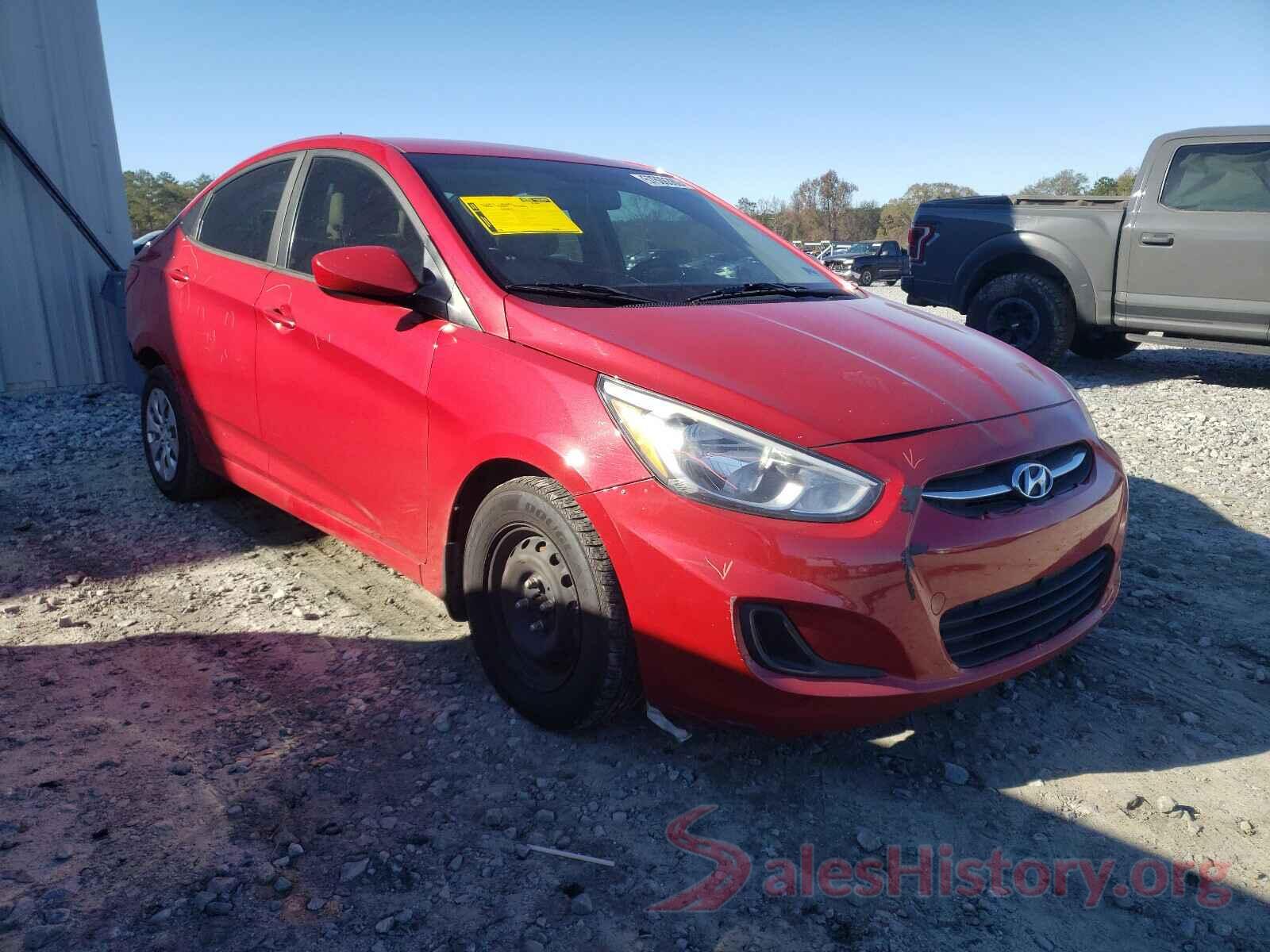 KMHCT4AE7GU092728 2016 HYUNDAI ACCENT