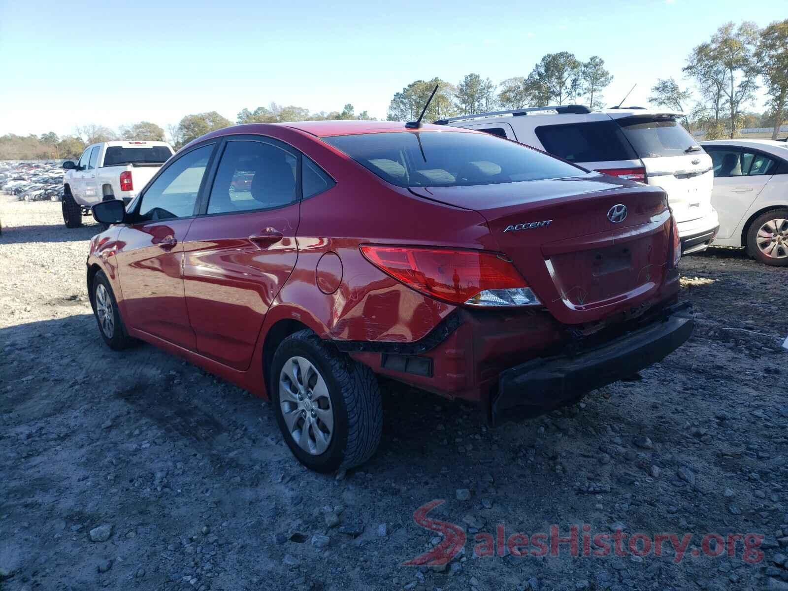 KMHCT4AE7GU092728 2016 HYUNDAI ACCENT