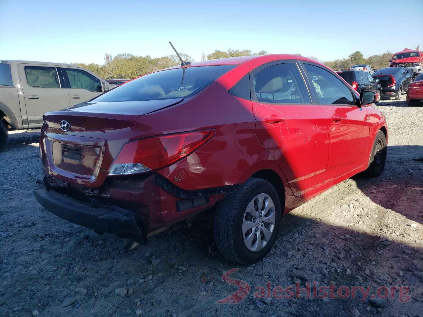 KMHCT4AE7GU092728 2016 HYUNDAI ACCENT