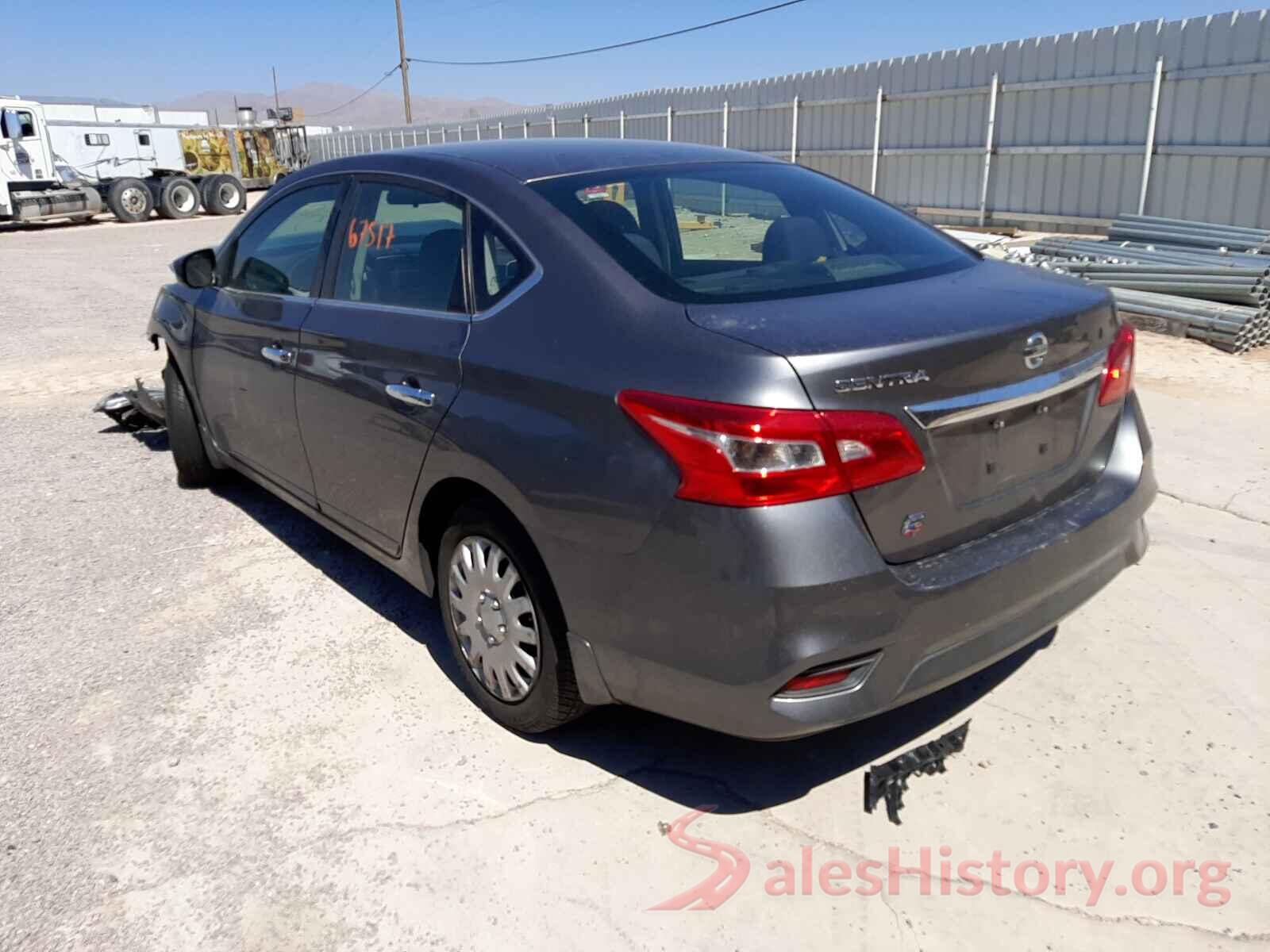 3N1AB7AP9GY314445 2016 NISSAN SENTRA