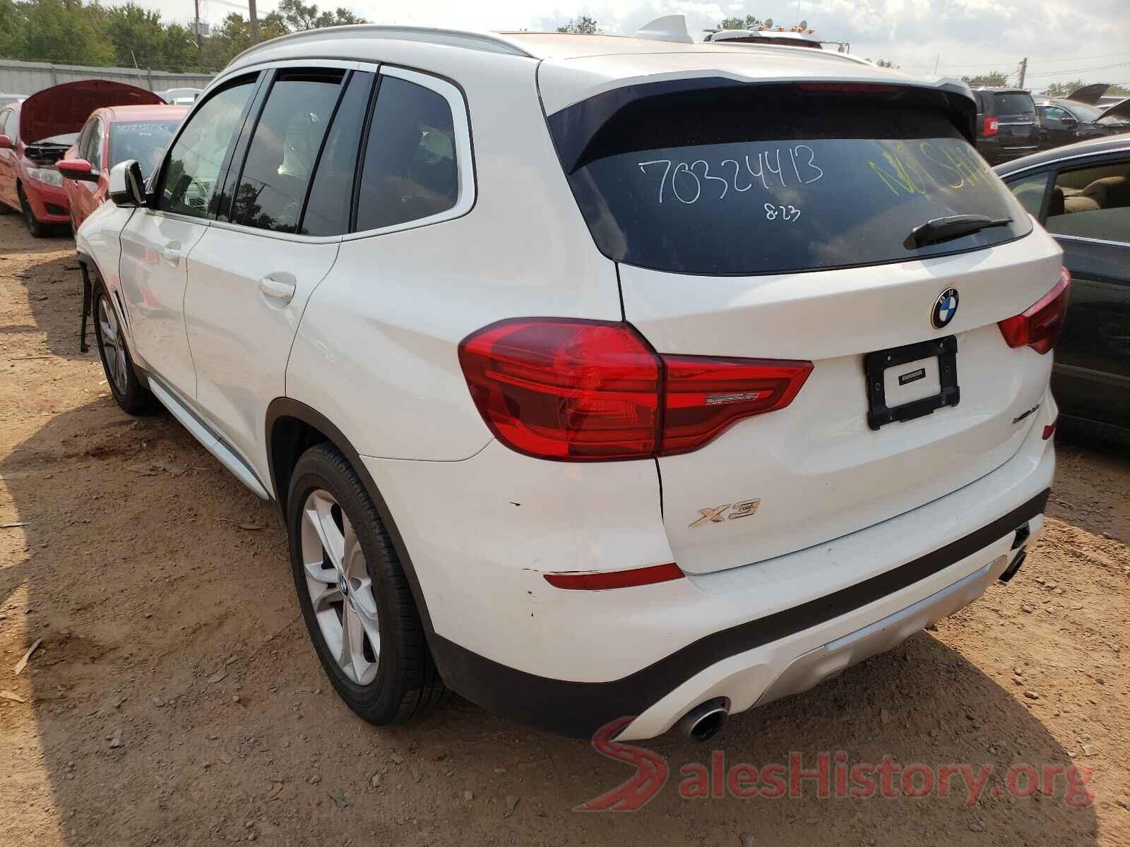 5UXTR9C59KLE18705 2019 BMW X3