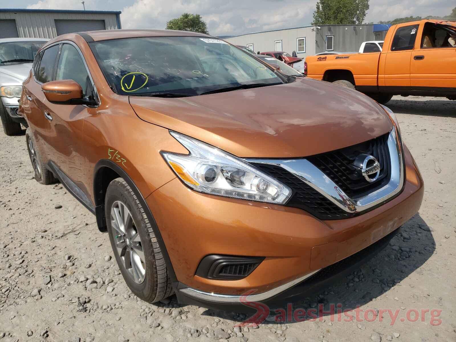 5N1AZ2MH9HN146073 2017 NISSAN MURANO