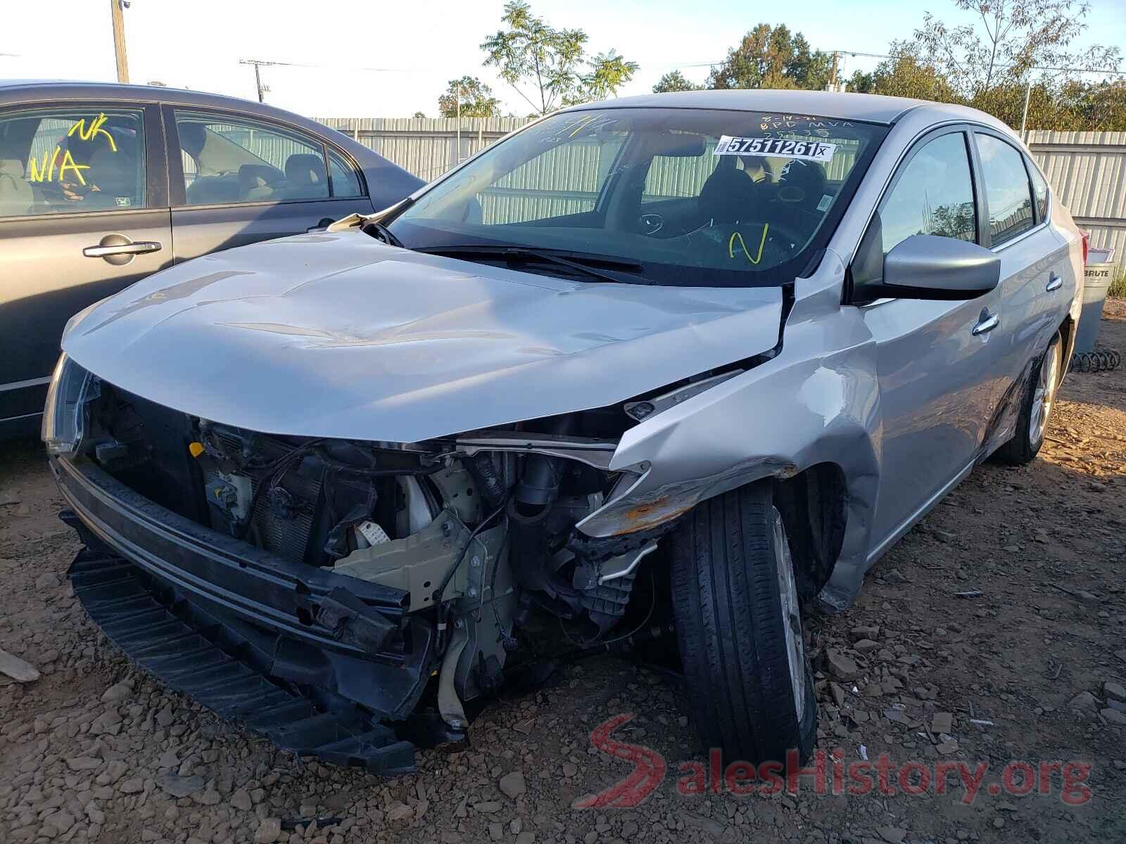 3N1AB7AP4KY297806 2019 NISSAN SENTRA