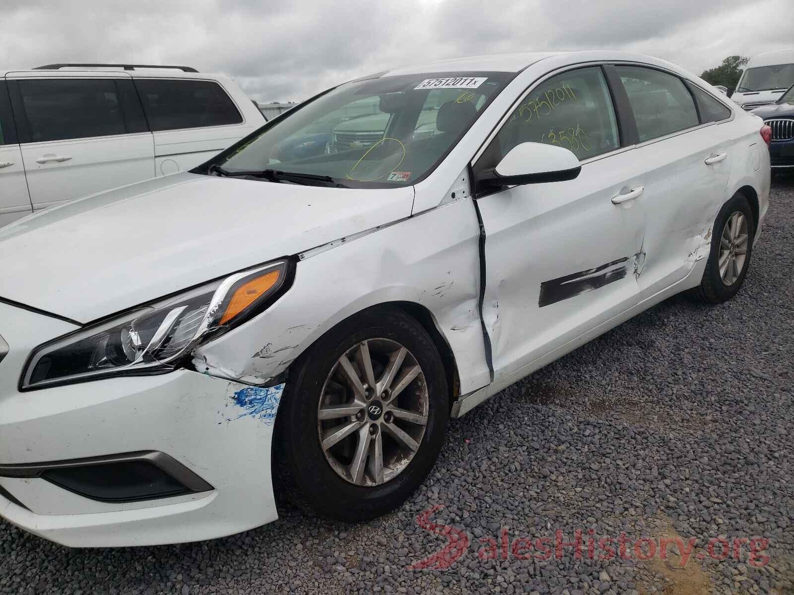 5NPE24AF7GH308449 2016 HYUNDAI SONATA