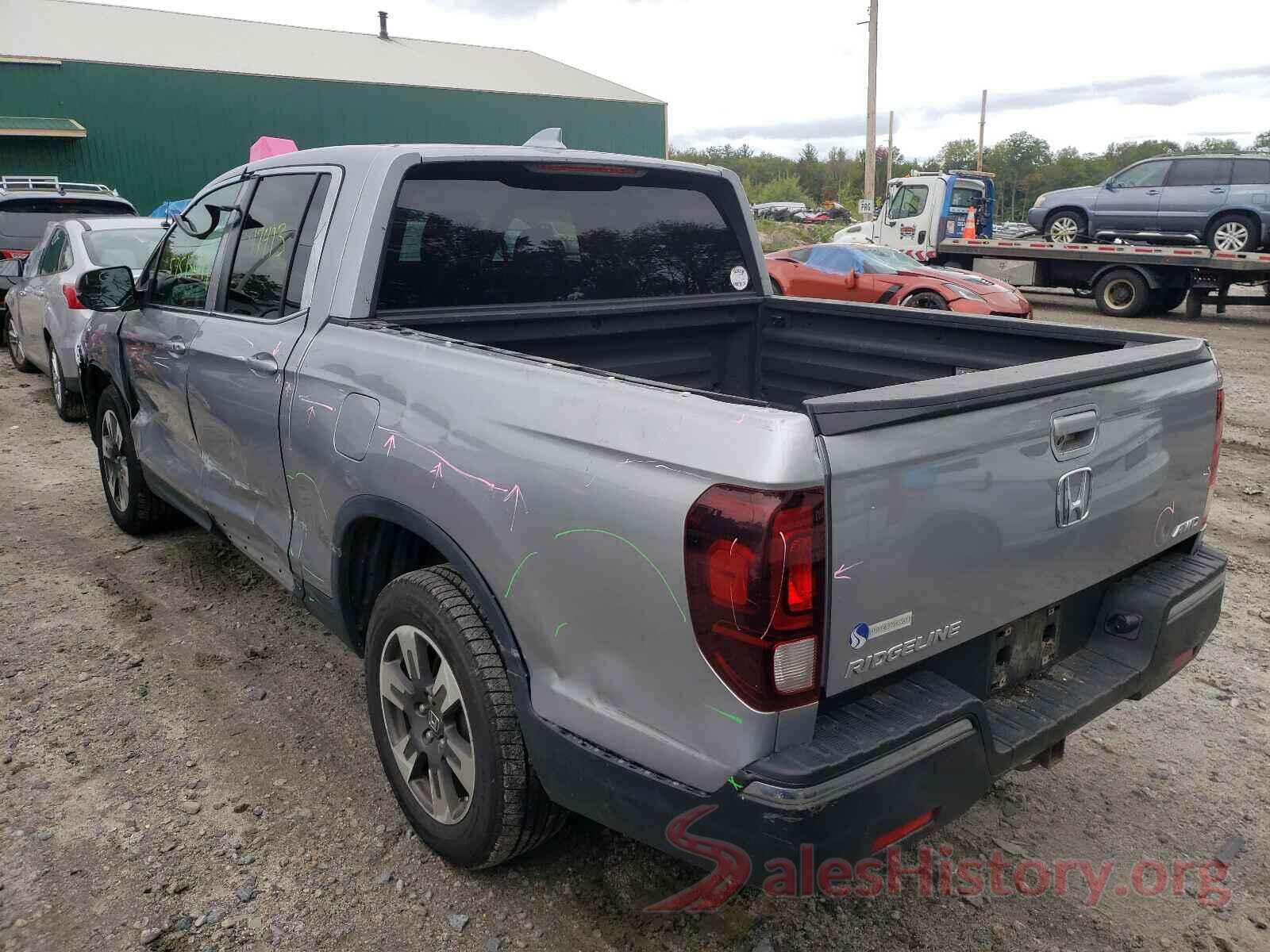 5FPYK3F57HB002334 2017 HONDA RIDGELINE