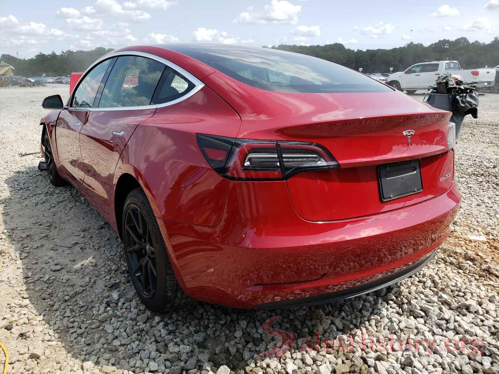 5YJ3E1ECXLF586395 2020 TESLA MODEL 3