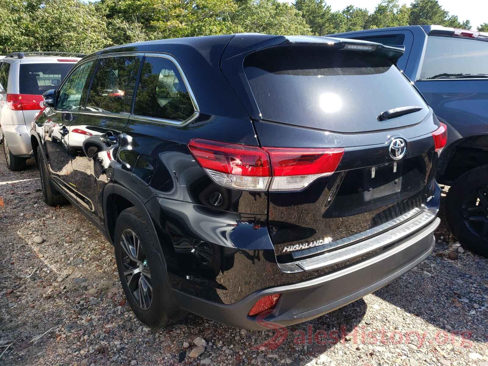 5TDBZRFH3KS977911 2019 TOYOTA HIGHLANDER