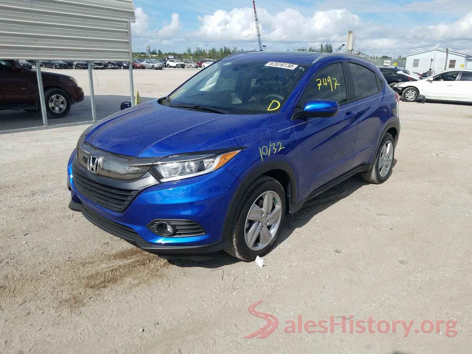 3CZRU5H57KM709107 2019 HONDA HR-V