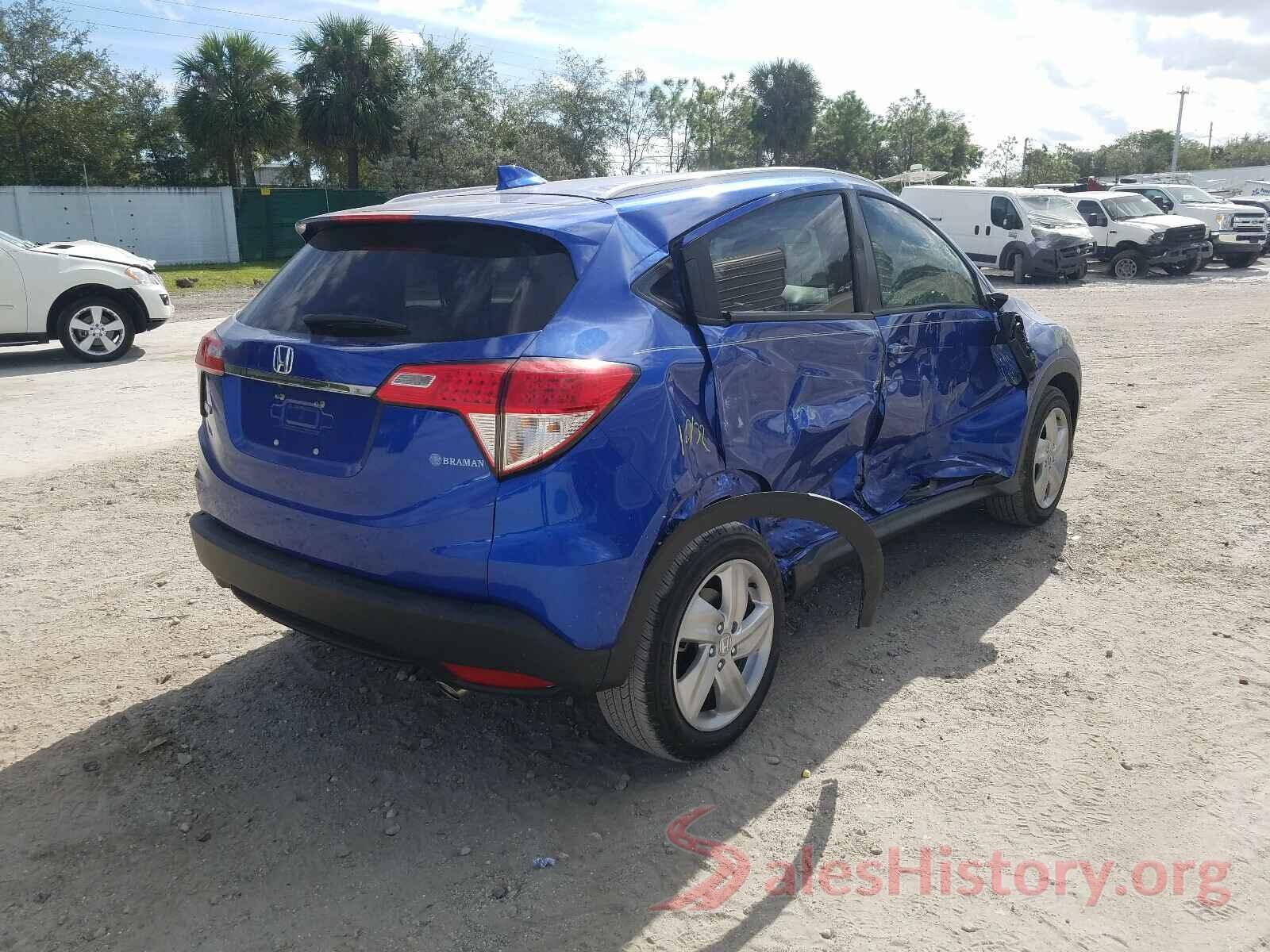 3CZRU5H57KM709107 2019 HONDA HR-V