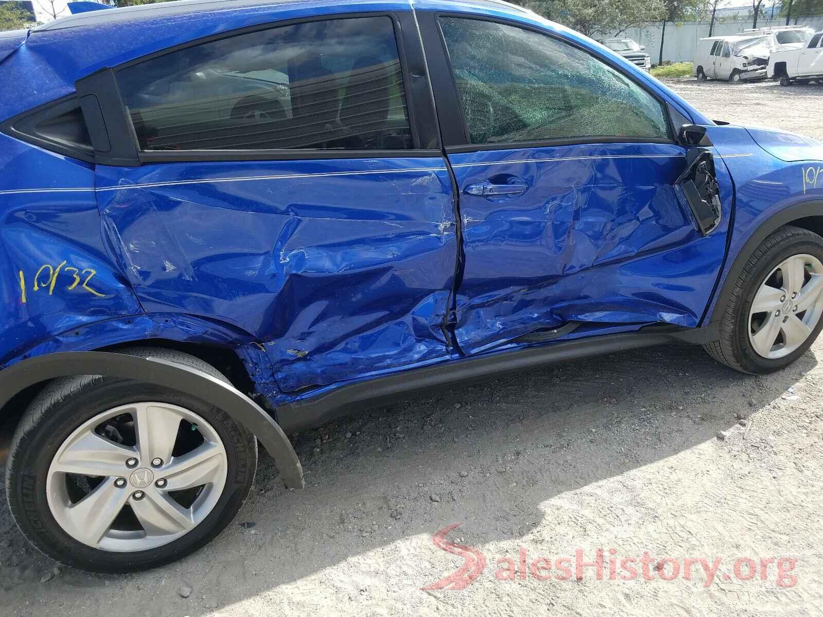 3CZRU5H57KM709107 2019 HONDA HR-V