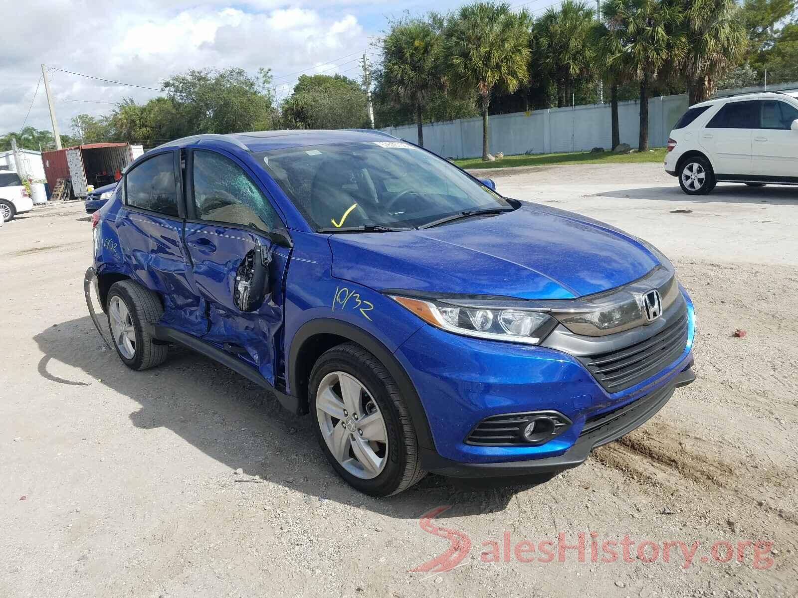 3CZRU5H57KM709107 2019 HONDA HR-V