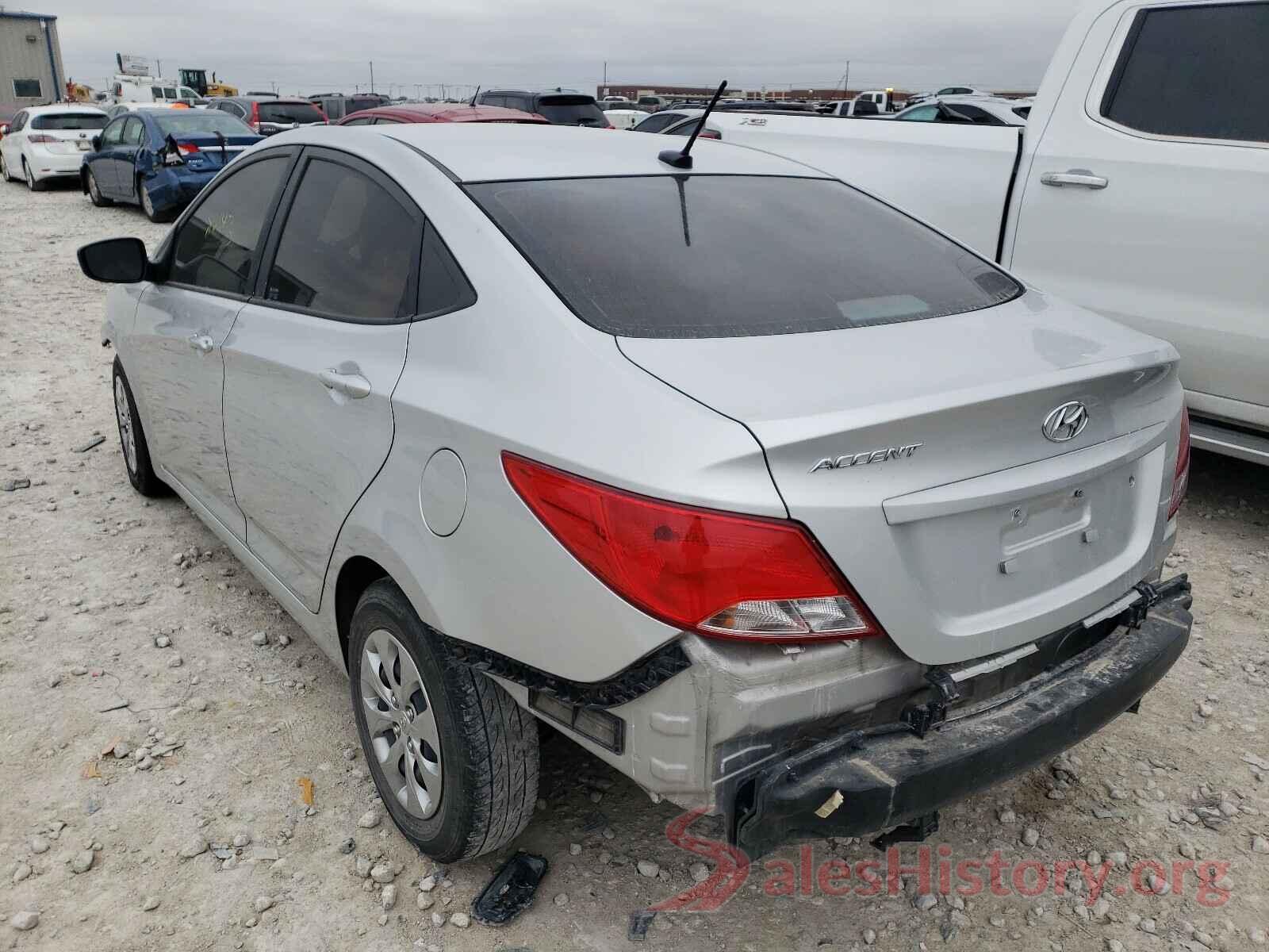 KMHCT4AE9GU947140 2016 HYUNDAI ACCENT