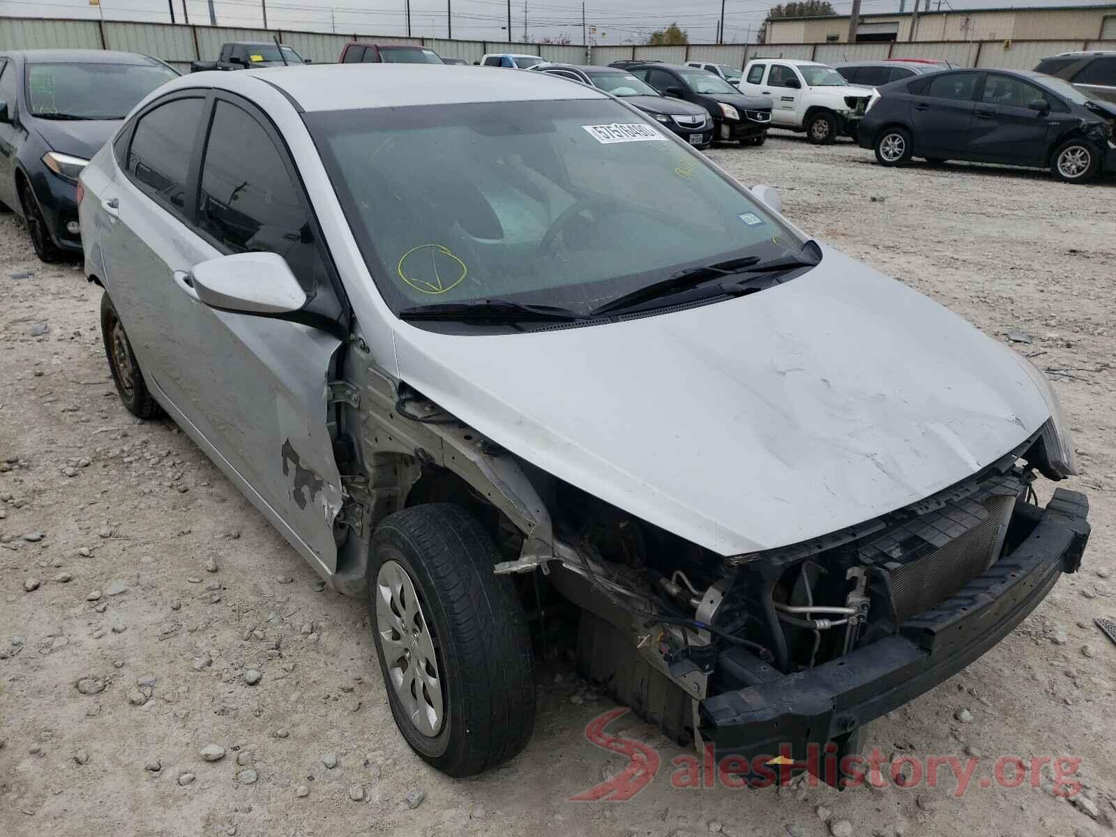 KMHCT4AE9GU947140 2016 HYUNDAI ACCENT