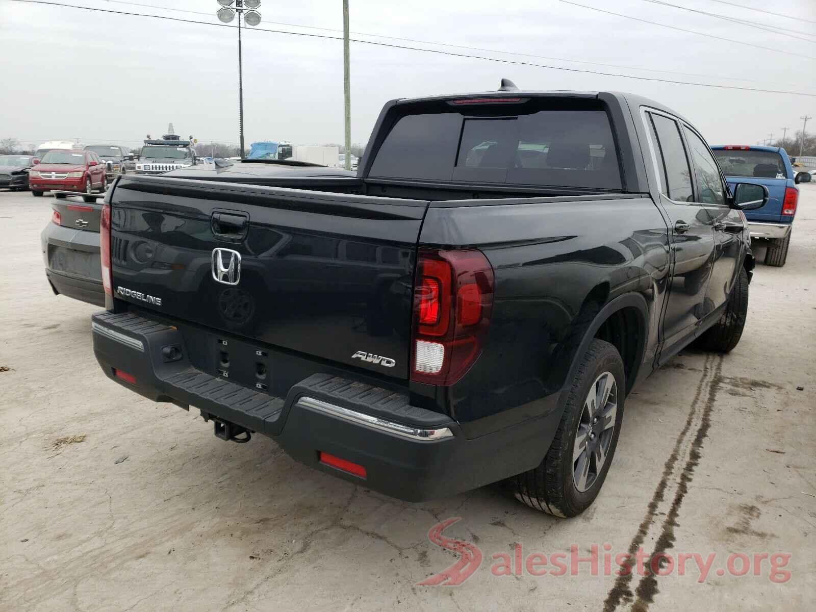 5FPYK3F56KB013588 2019 HONDA RIDGELINE