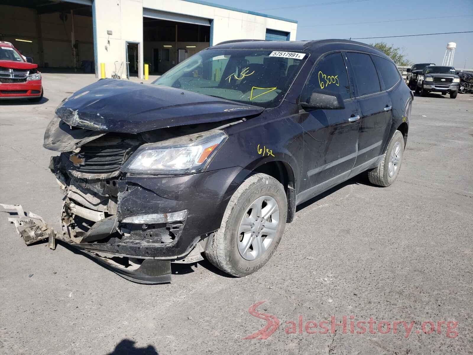 1GNKRFED7HJ315971 2017 CHEVROLET TRAVERSE