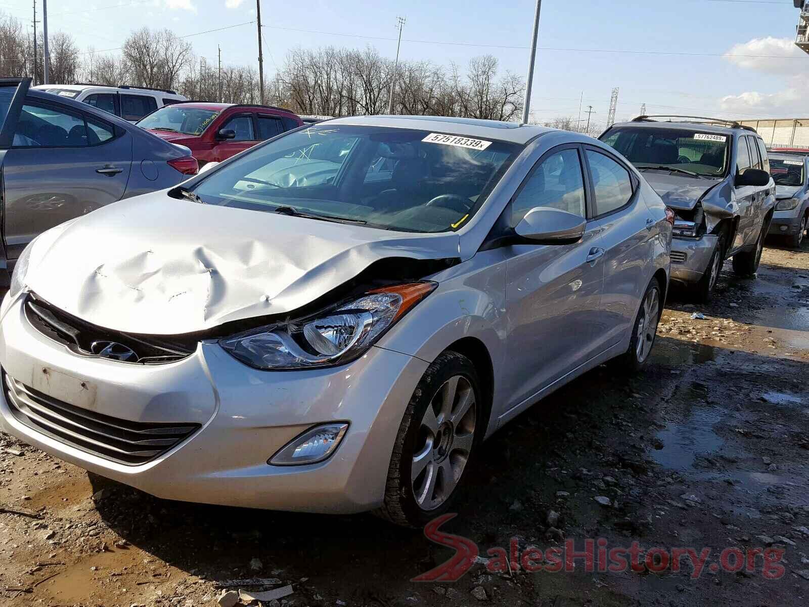 KMHDH4AE1DU674129 2013 HYUNDAI ELANTRA