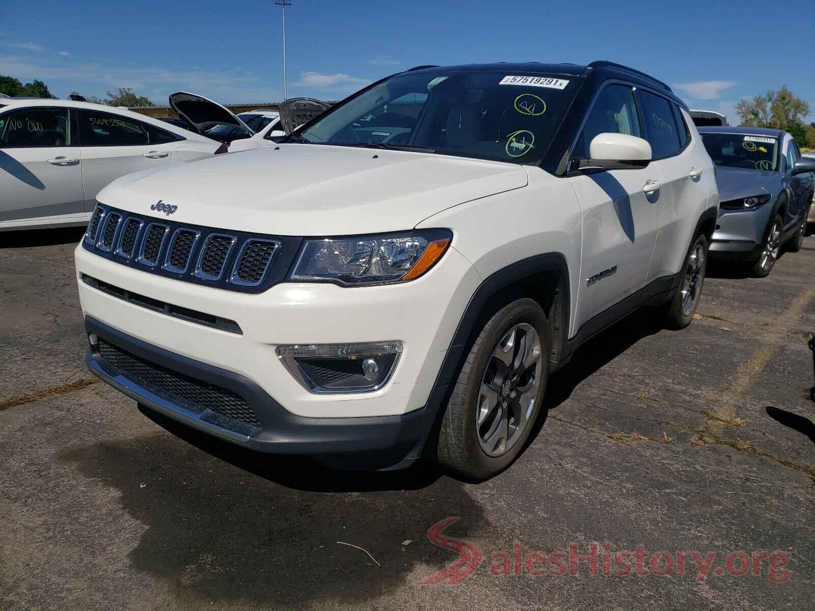 3C4NJCCB9KT769328 2019 JEEP COMPASS