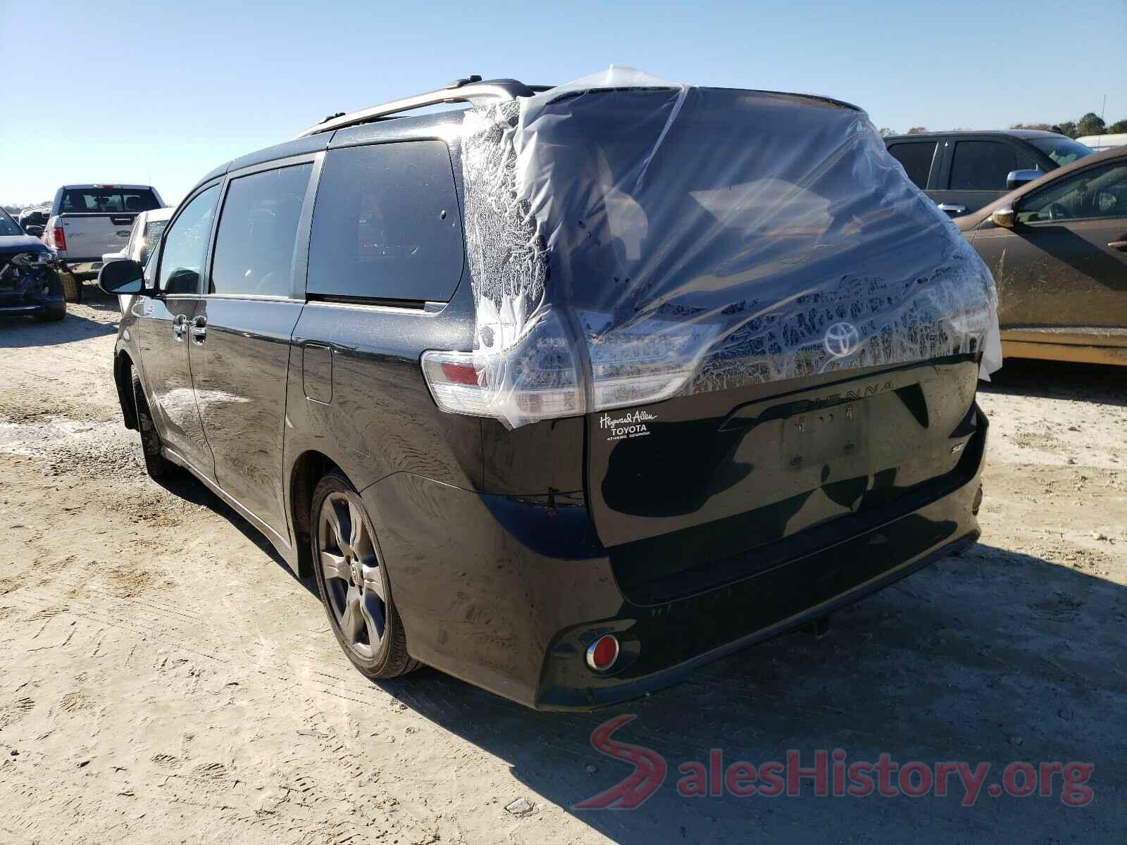 5TDXZ3DC8HS825965 2017 TOYOTA SIENNA