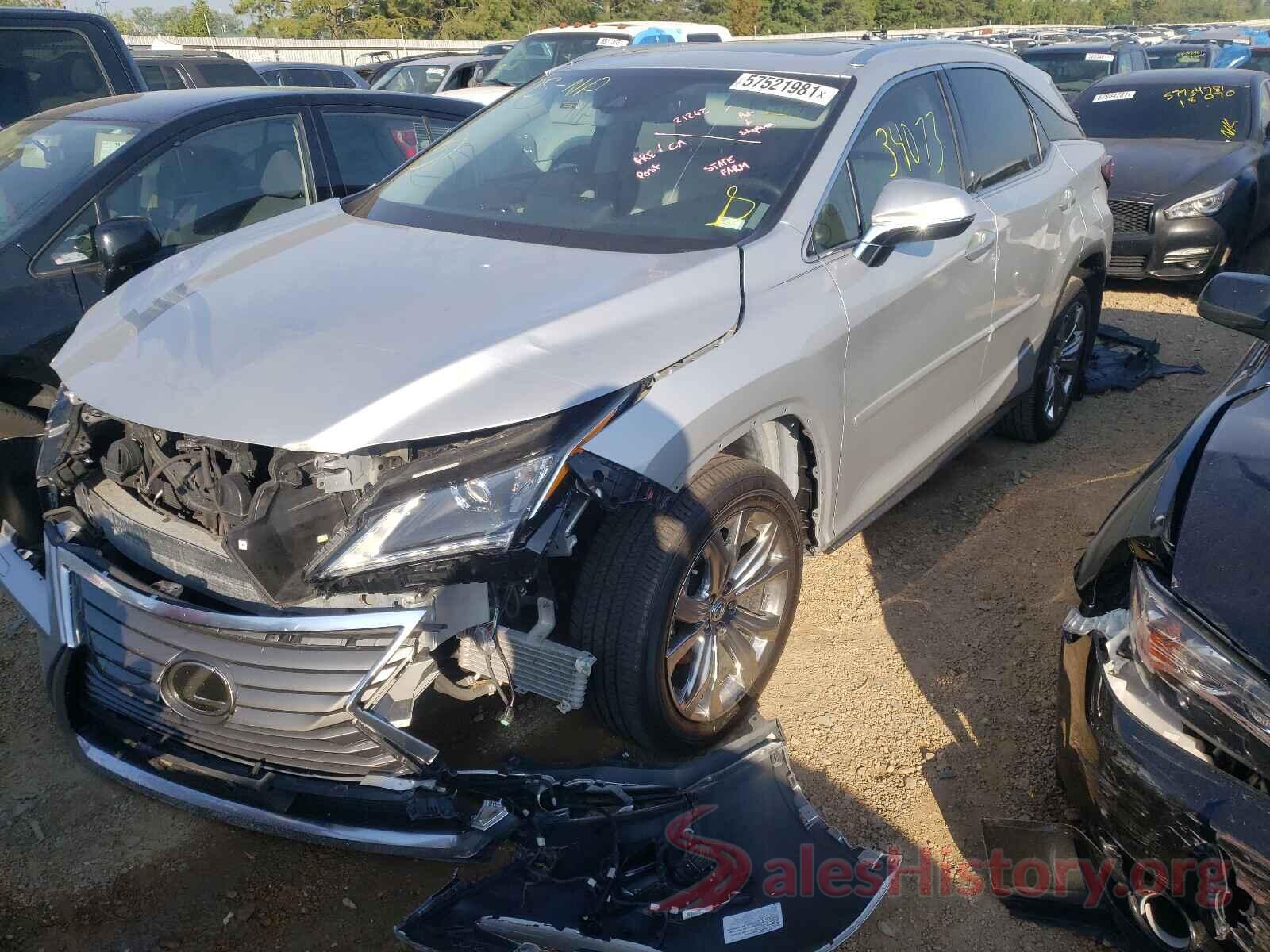 2T2BZMCA1HC076138 2017 LEXUS RX350