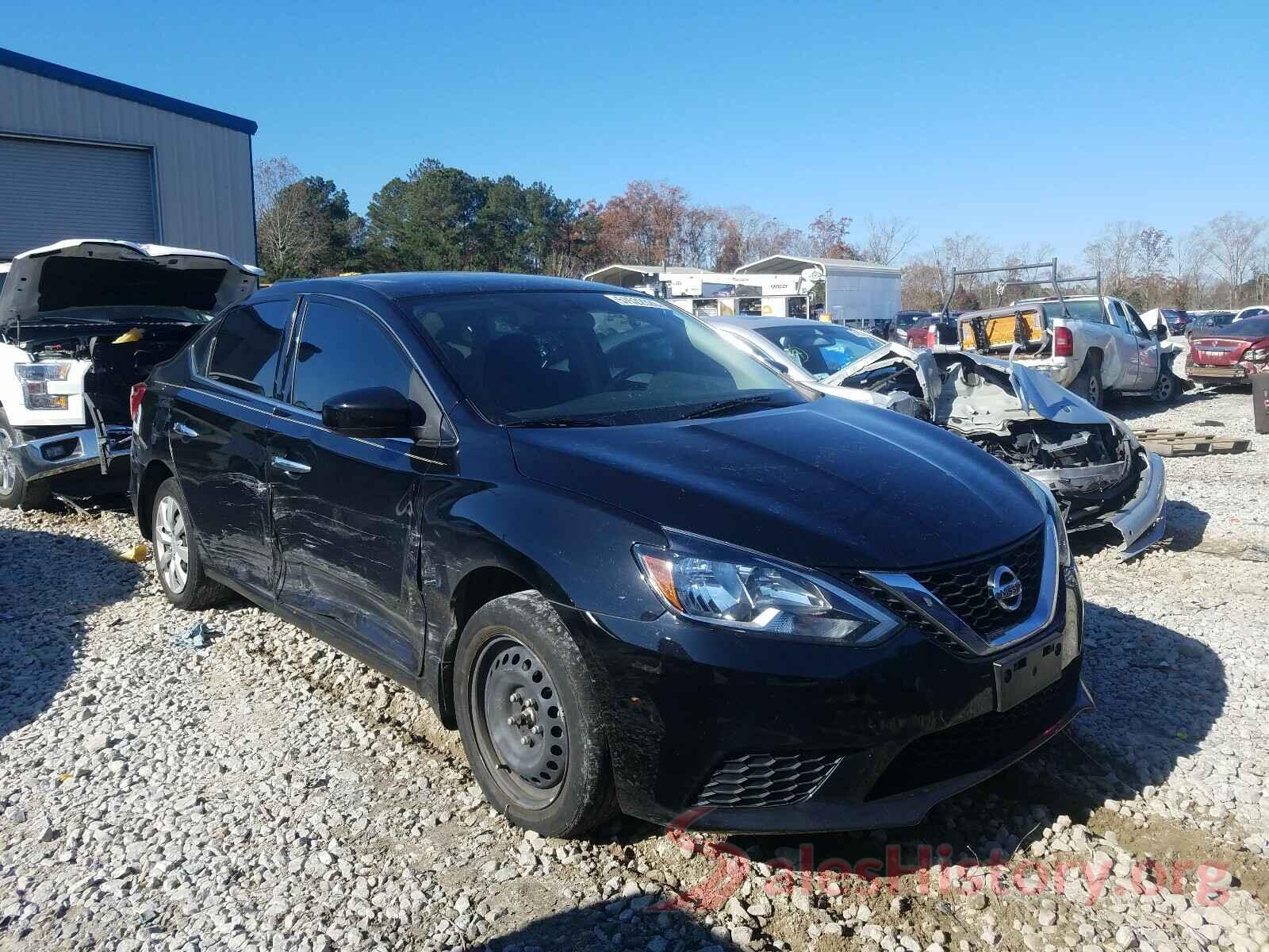 3N1AB7AP1HY381607 2017 NISSAN SENTRA