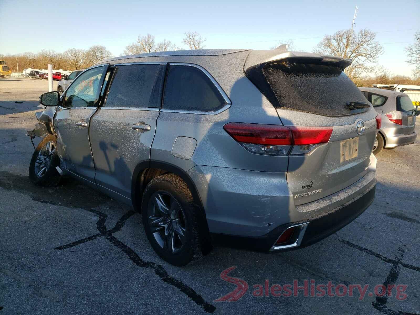 5TDDZRFH1KS980301 2019 TOYOTA HIGHLANDER