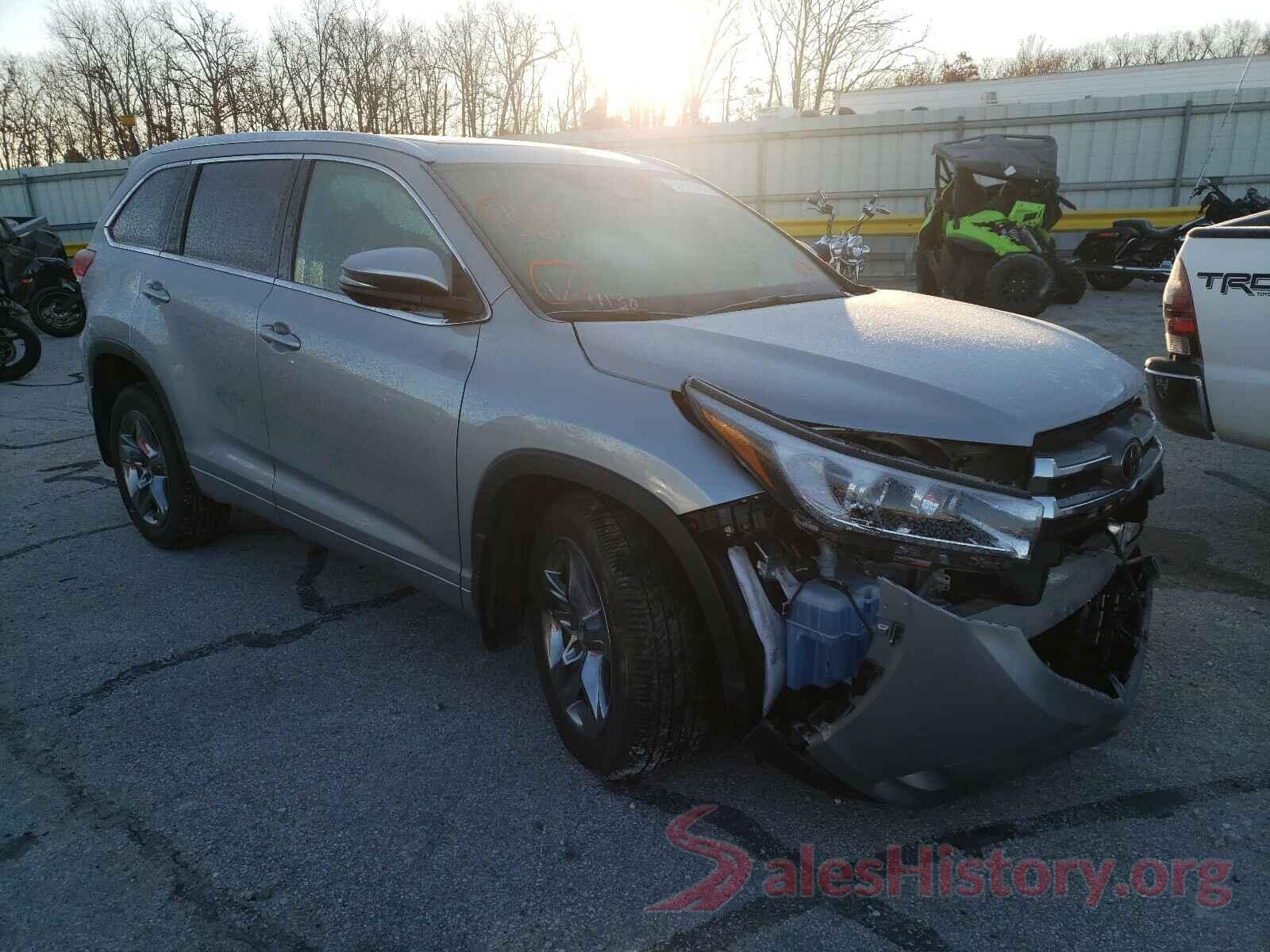 5TDDZRFH1KS980301 2019 TOYOTA HIGHLANDER