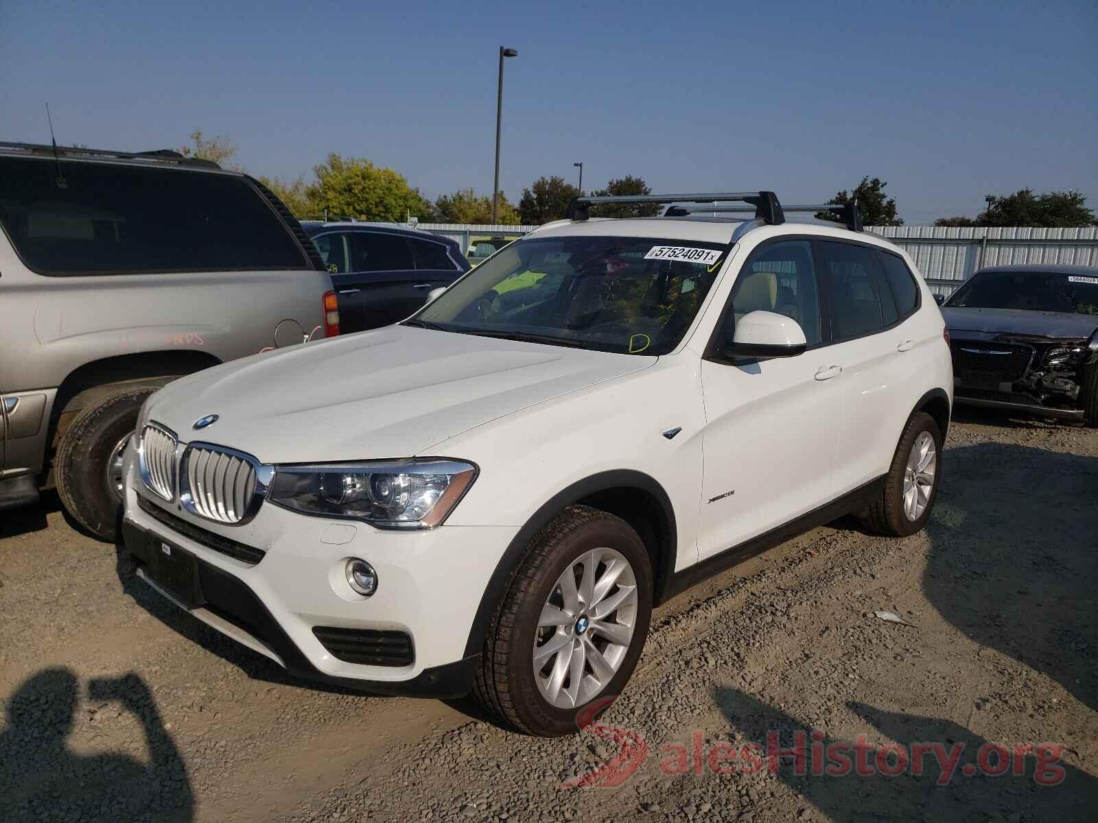 5UXWX9C31H0W79268 2017 BMW X3