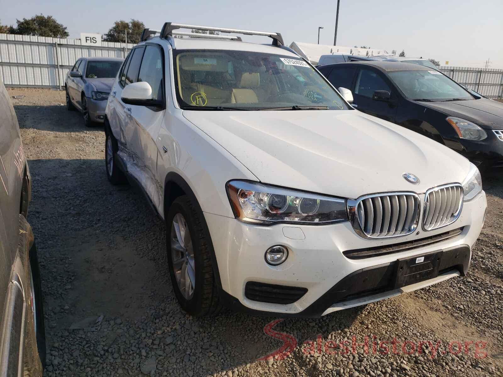 5UXWX9C31H0W79268 2017 BMW X3