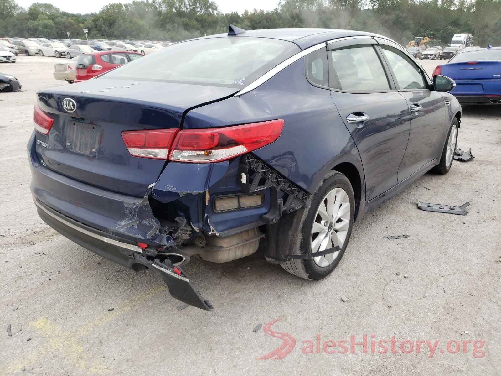 5XXGT4L3XGG067295 2016 KIA OPTIMA