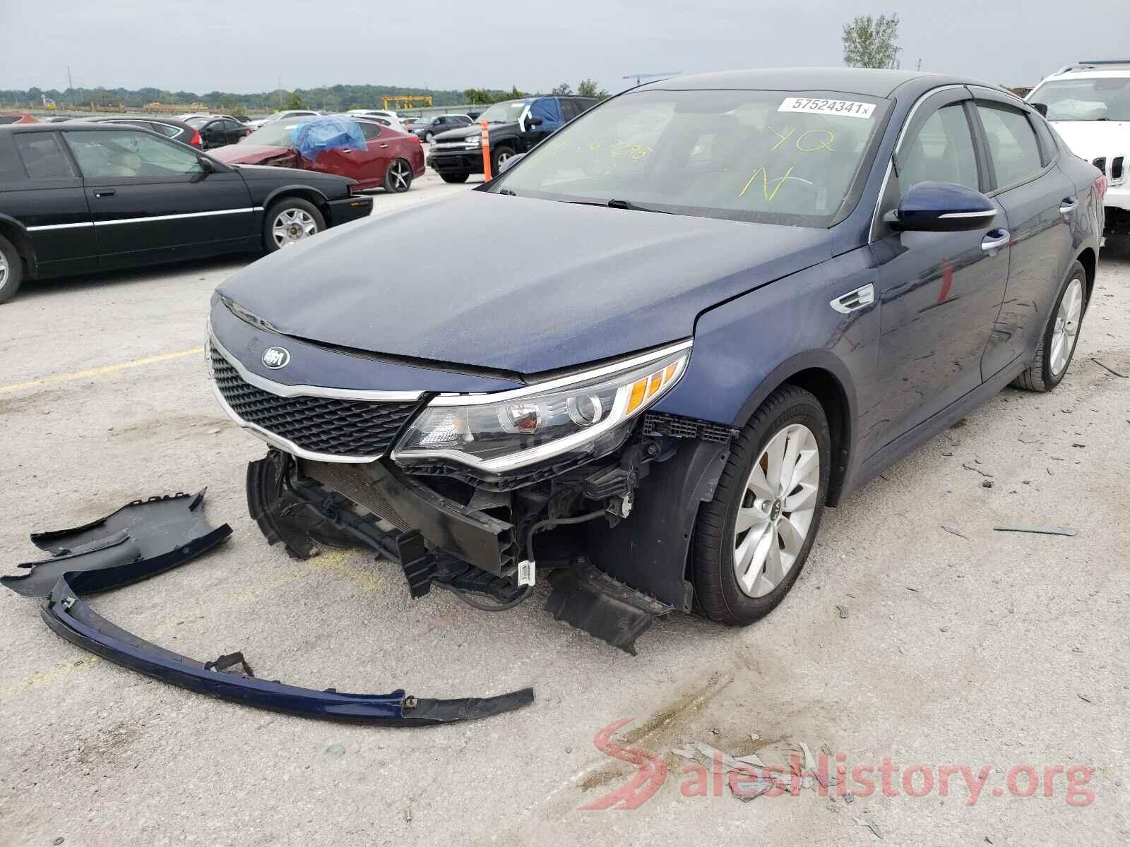 5XXGT4L3XGG067295 2016 KIA OPTIMA